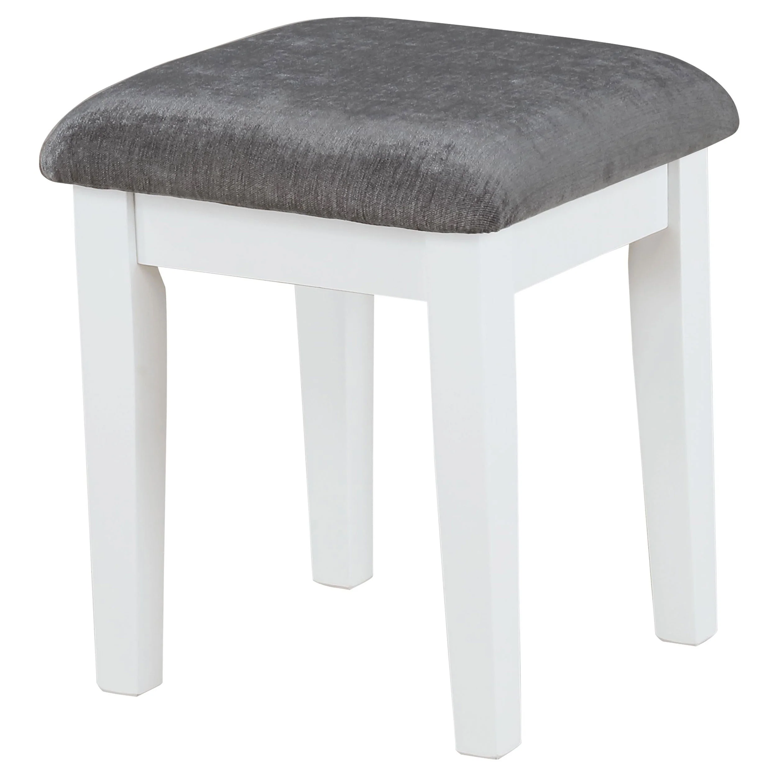Elijah Makeup Vanity Table with LED Mirror and Stool - Image 4