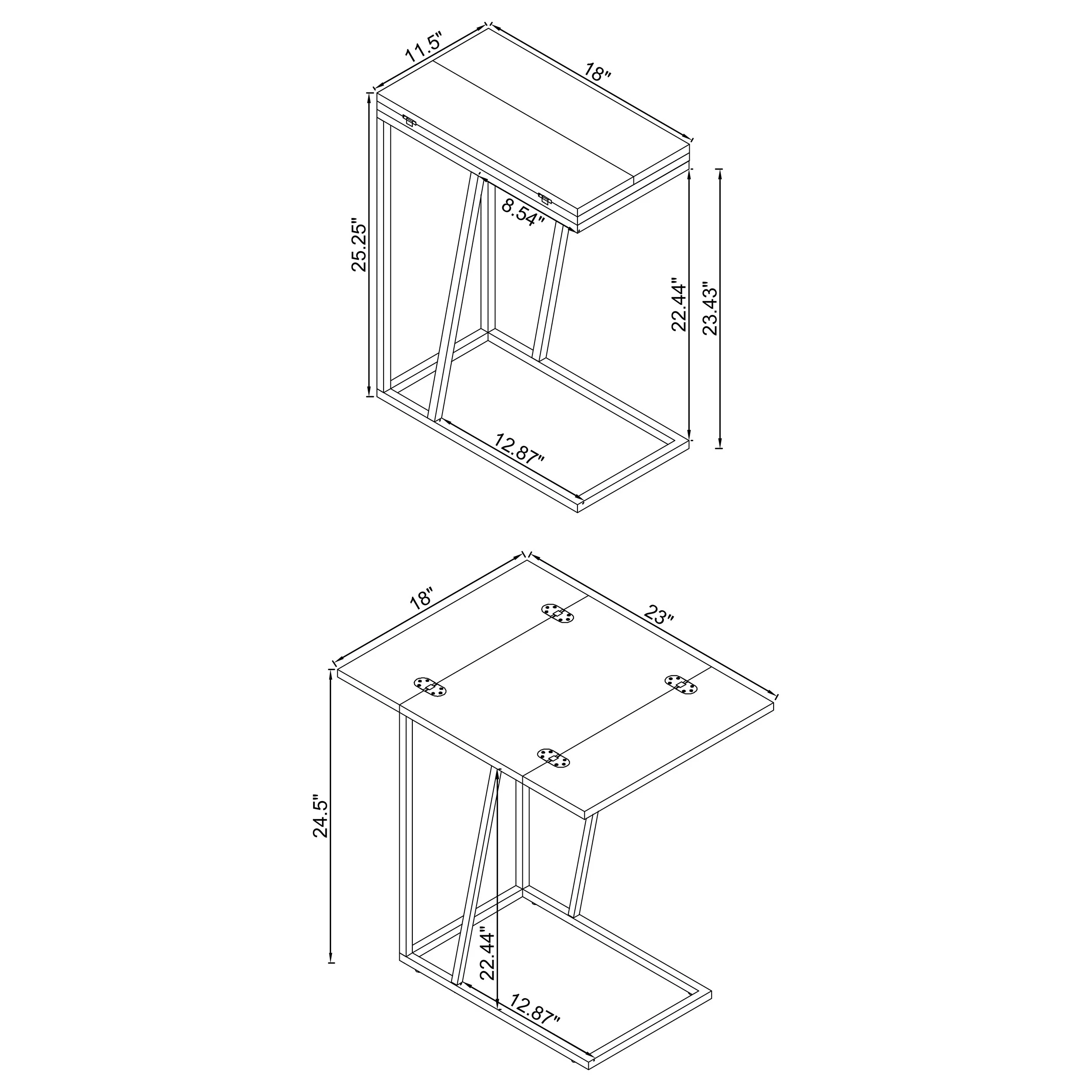 Carly Side Table - Image 13