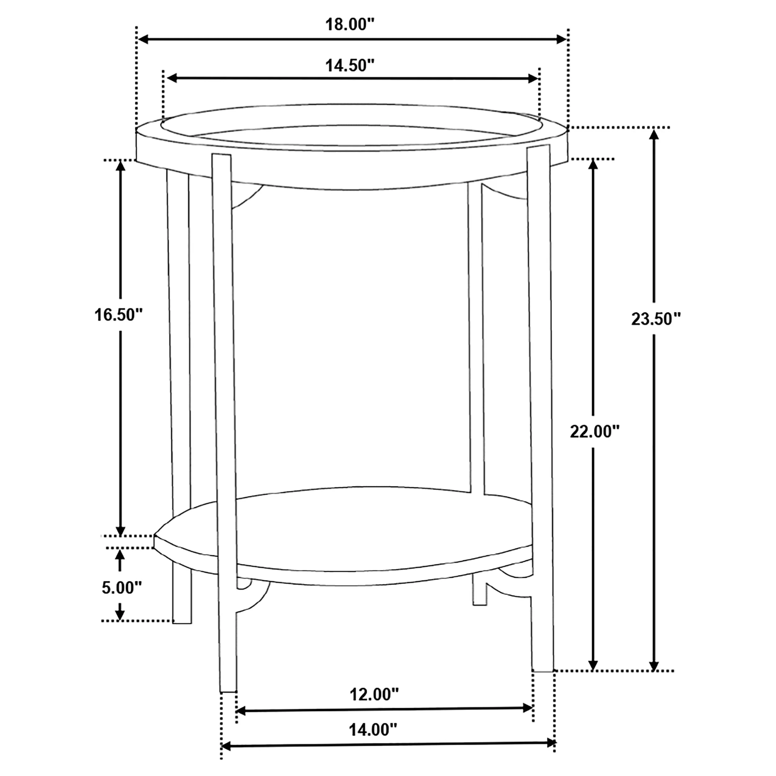 Adhvik End Table - Image 5