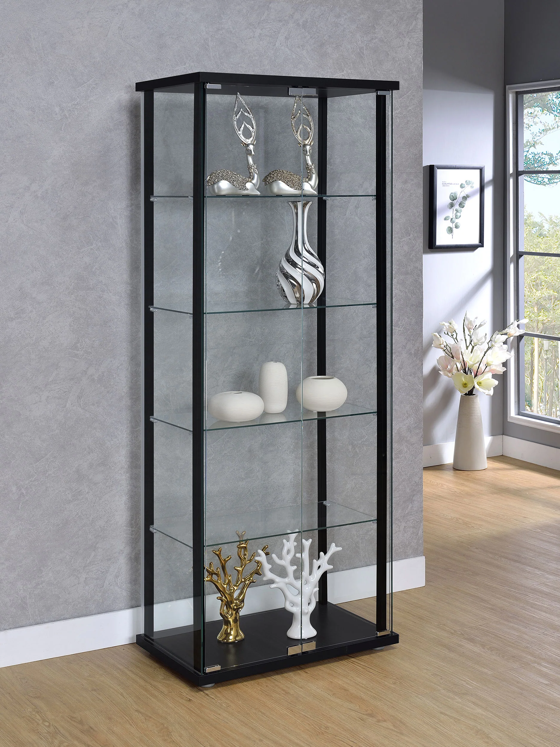 Delphinium Curio Cabinet - Image 2