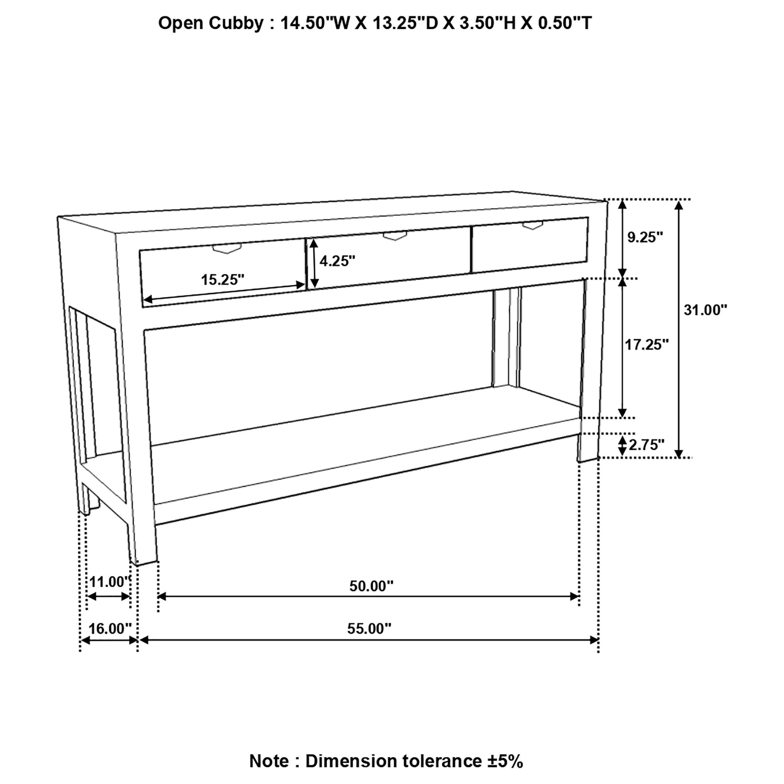 Esther Console Table - Image 5