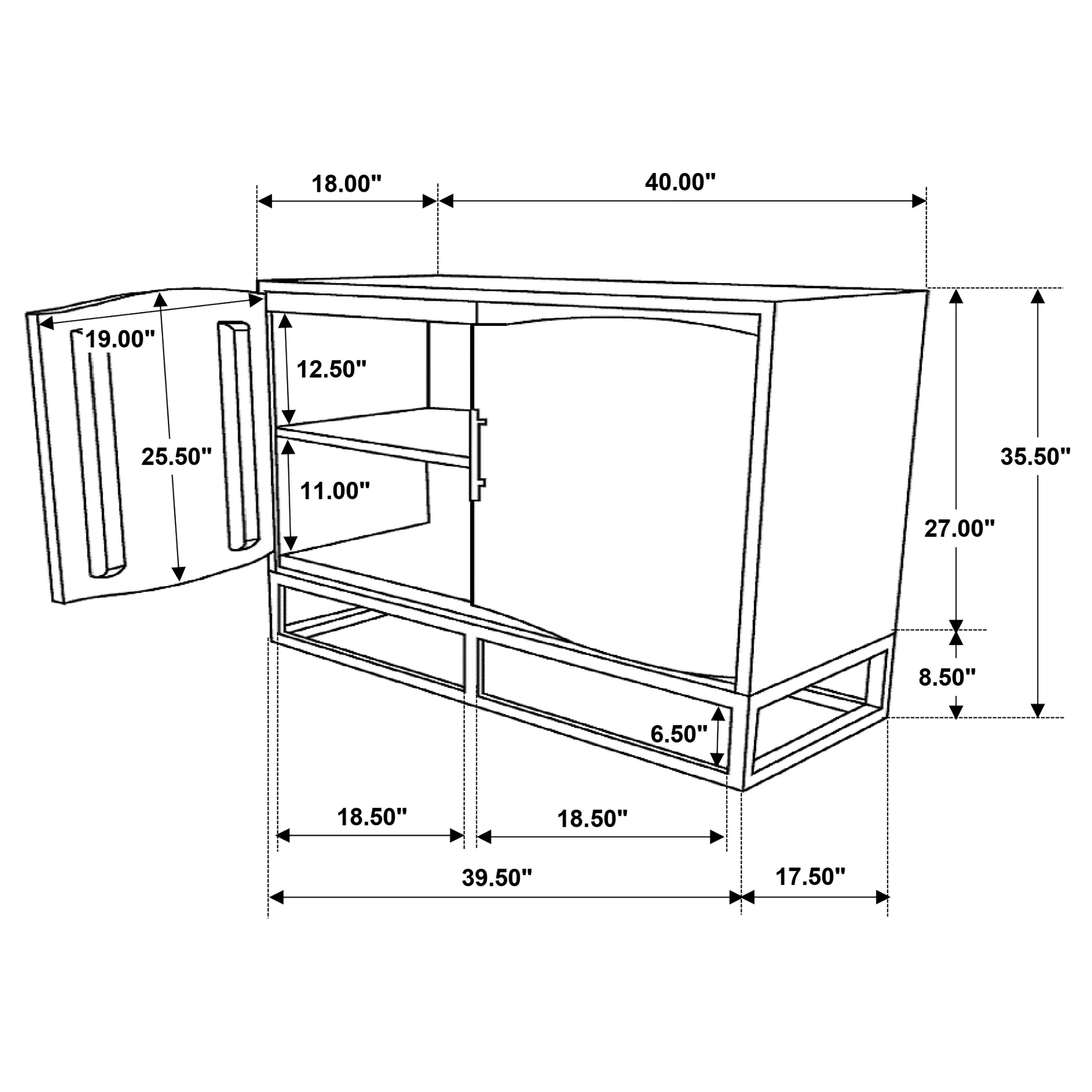 Zara Accent Cabinet - Image 5