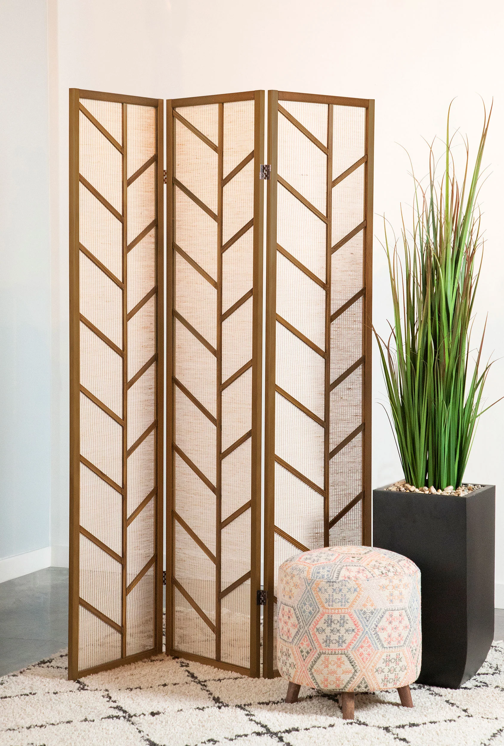 Mila Three-Panel Room Divider - Image 2