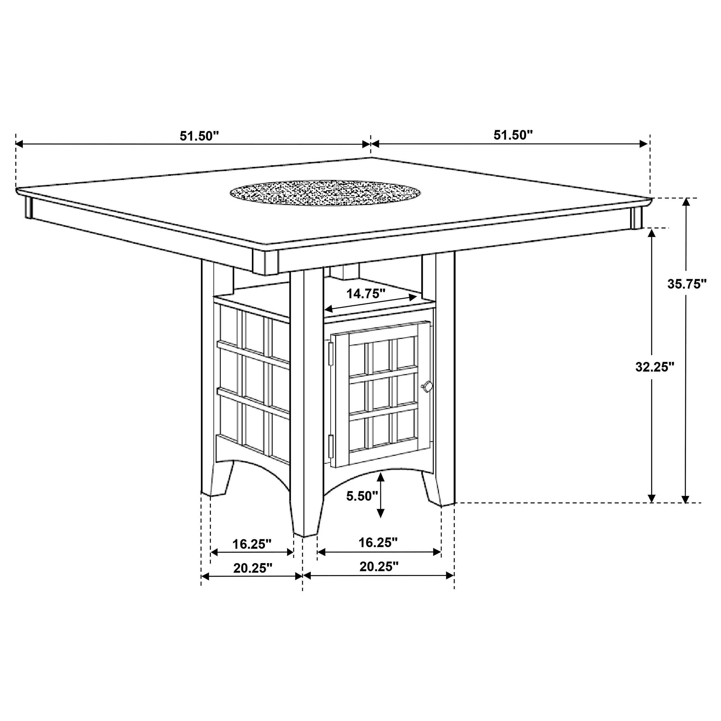 Gabriel Counter Height Dining Set - Image 35