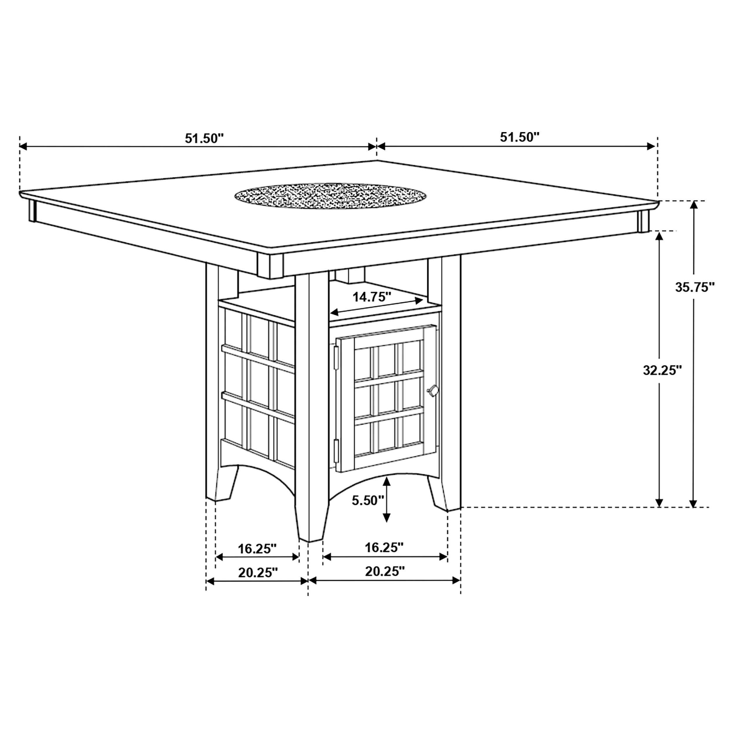 Gabriel Counter Height Dining Set - Image 48