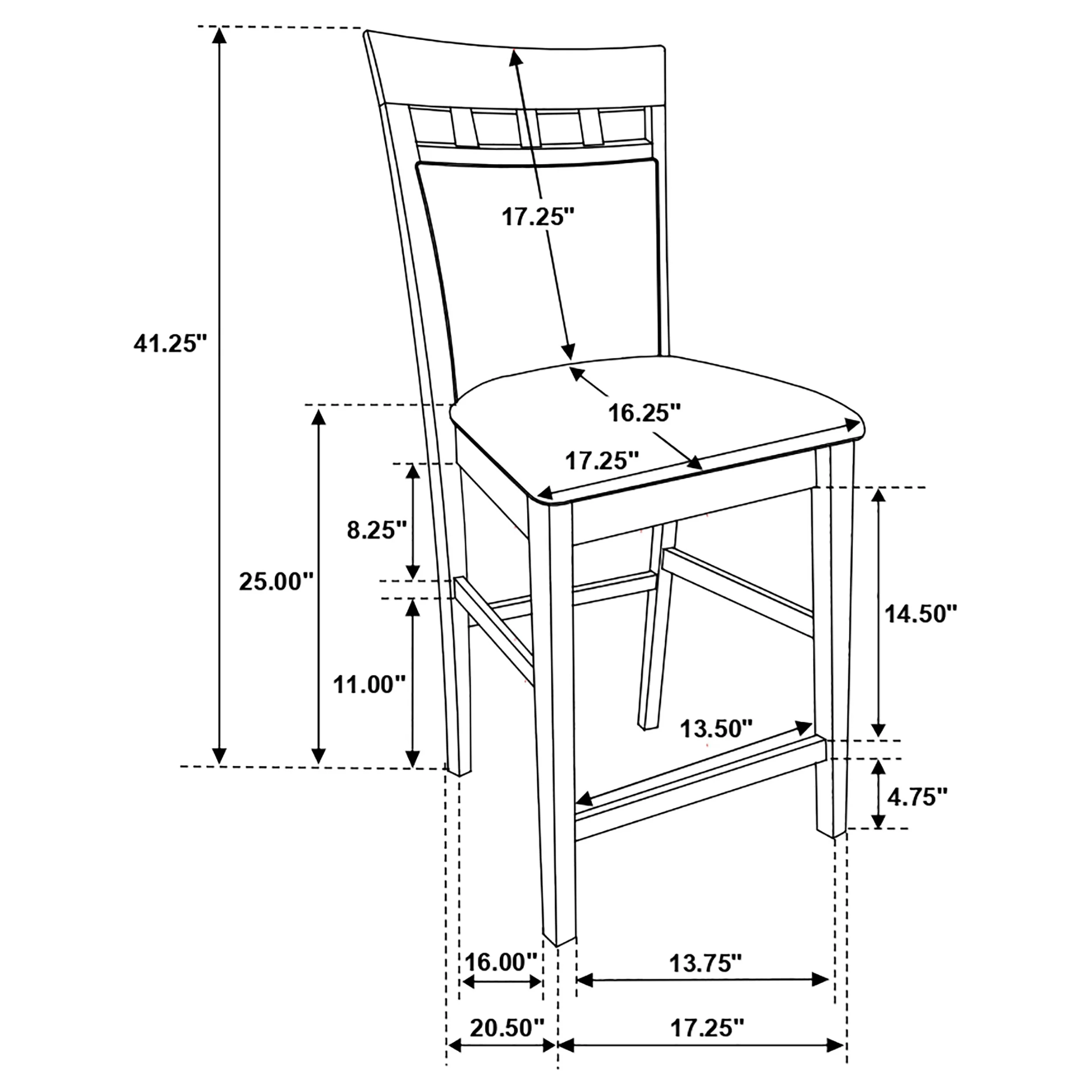 Gabriel Counter Height Dining Set - Image 75
