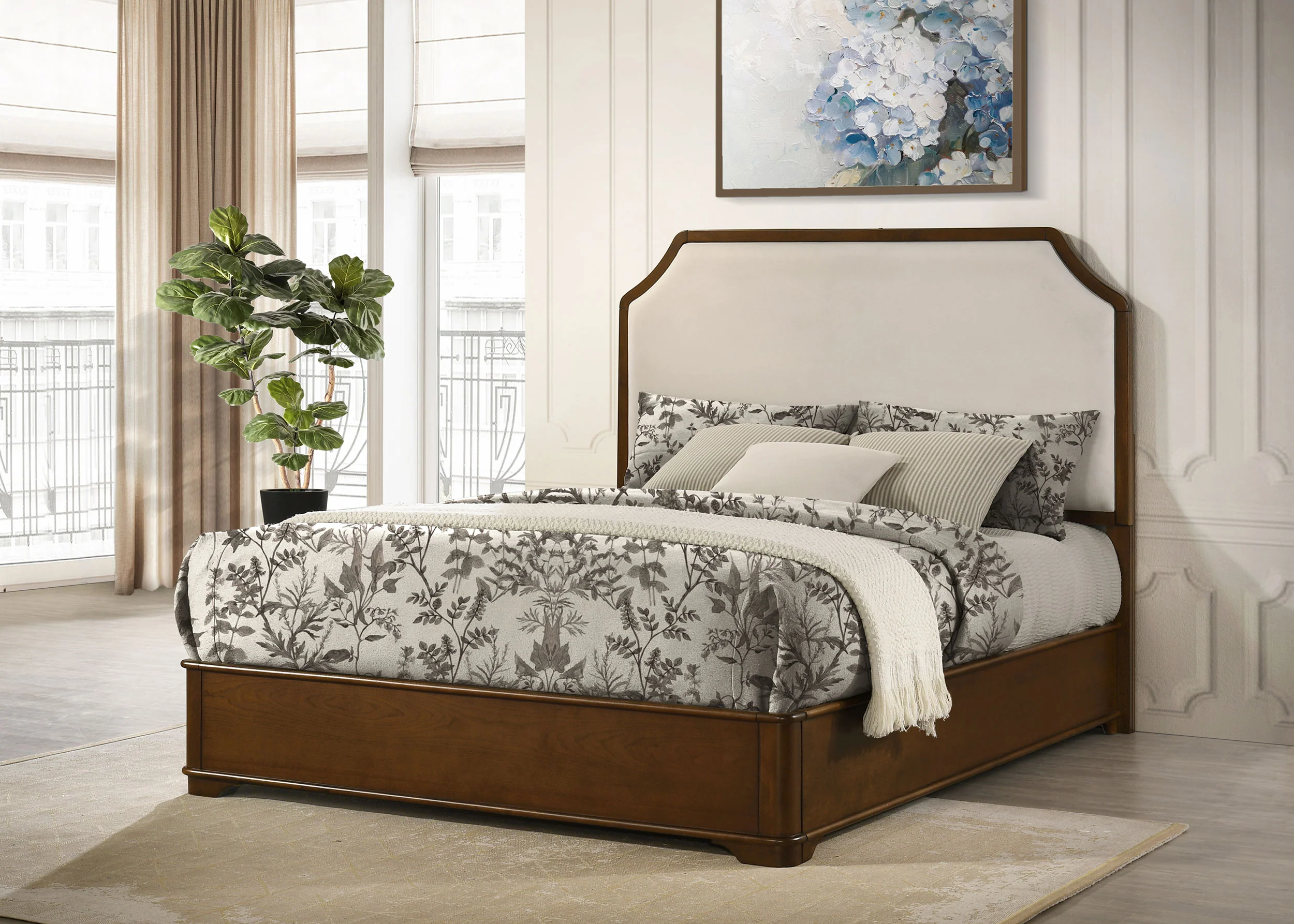 Garland Panel Bed - Image 2
