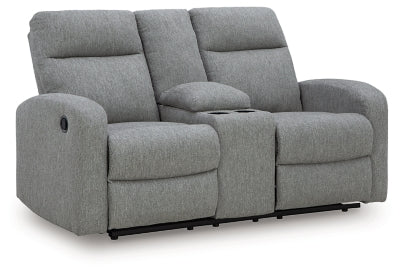 Gauntlet Reclining Loveseat with Console - Image 5