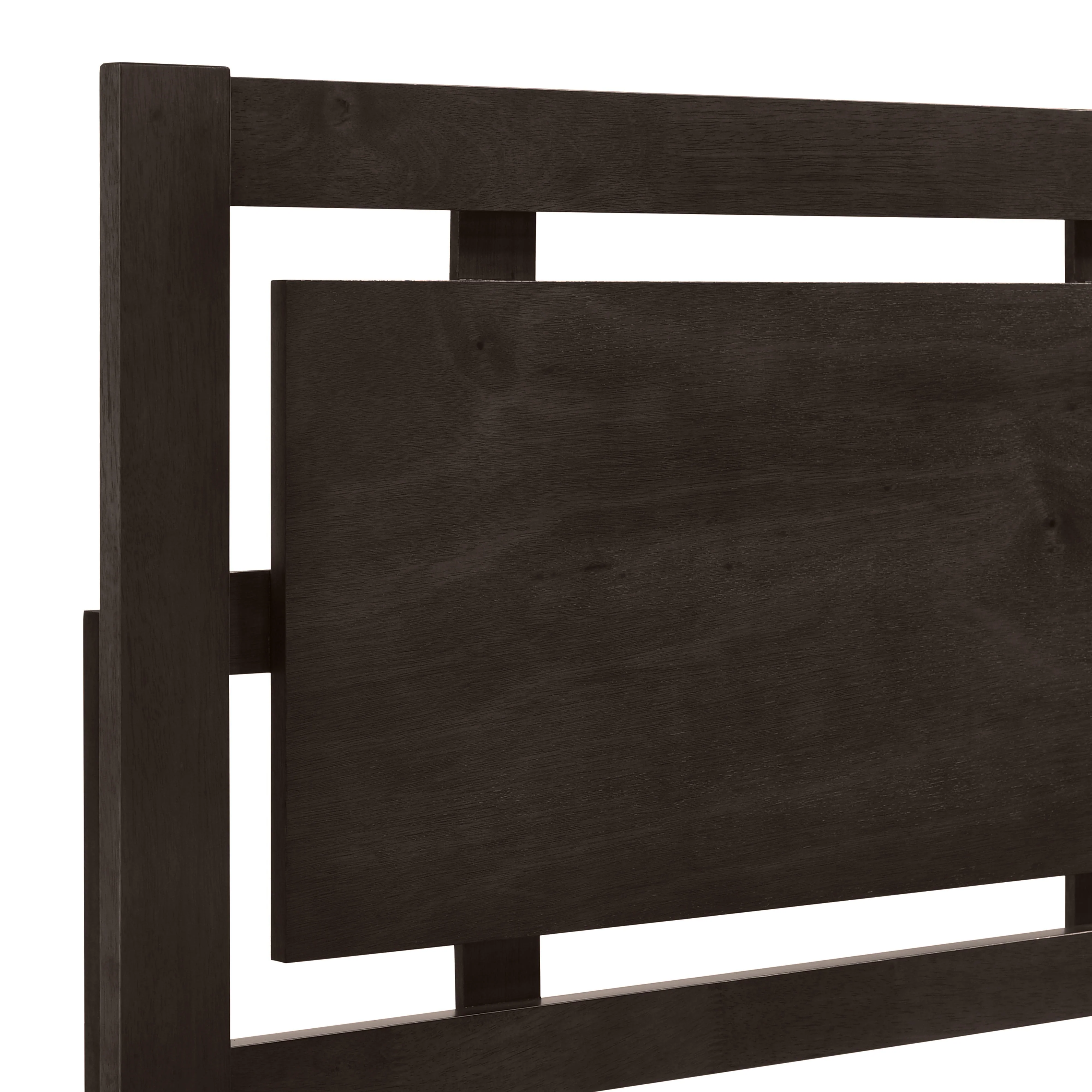 GEMINI Queen Q PANEL BED-HB/FB/RAILS-MERLOT - Image 4