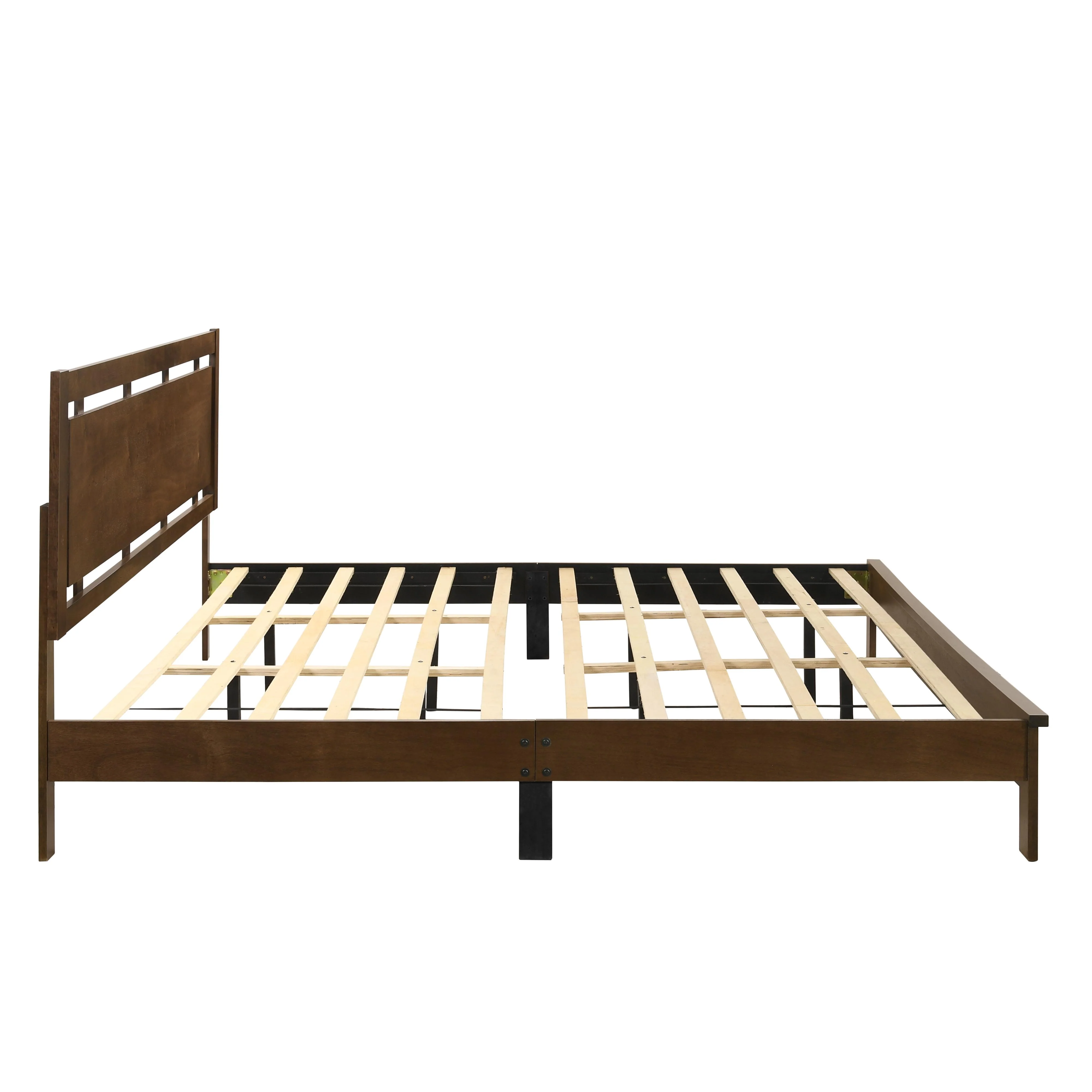 GEMINI 5/0 Q PANEL BED-HB/FB/RAILS-NATURAL - Image 3