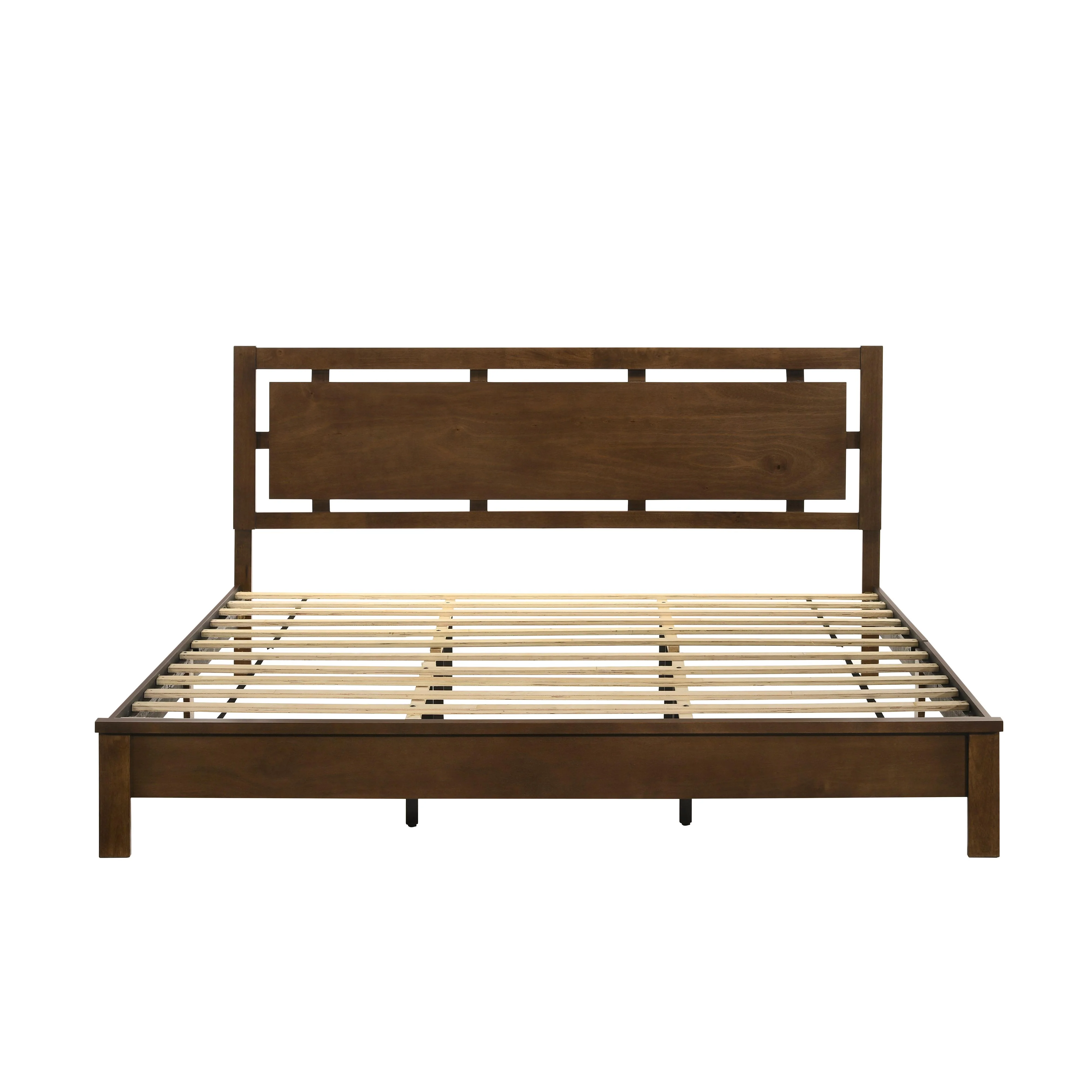 GEMINI 6/6 EK PANEL BED-HB/FB/RAILS-NATURAL - Image 2