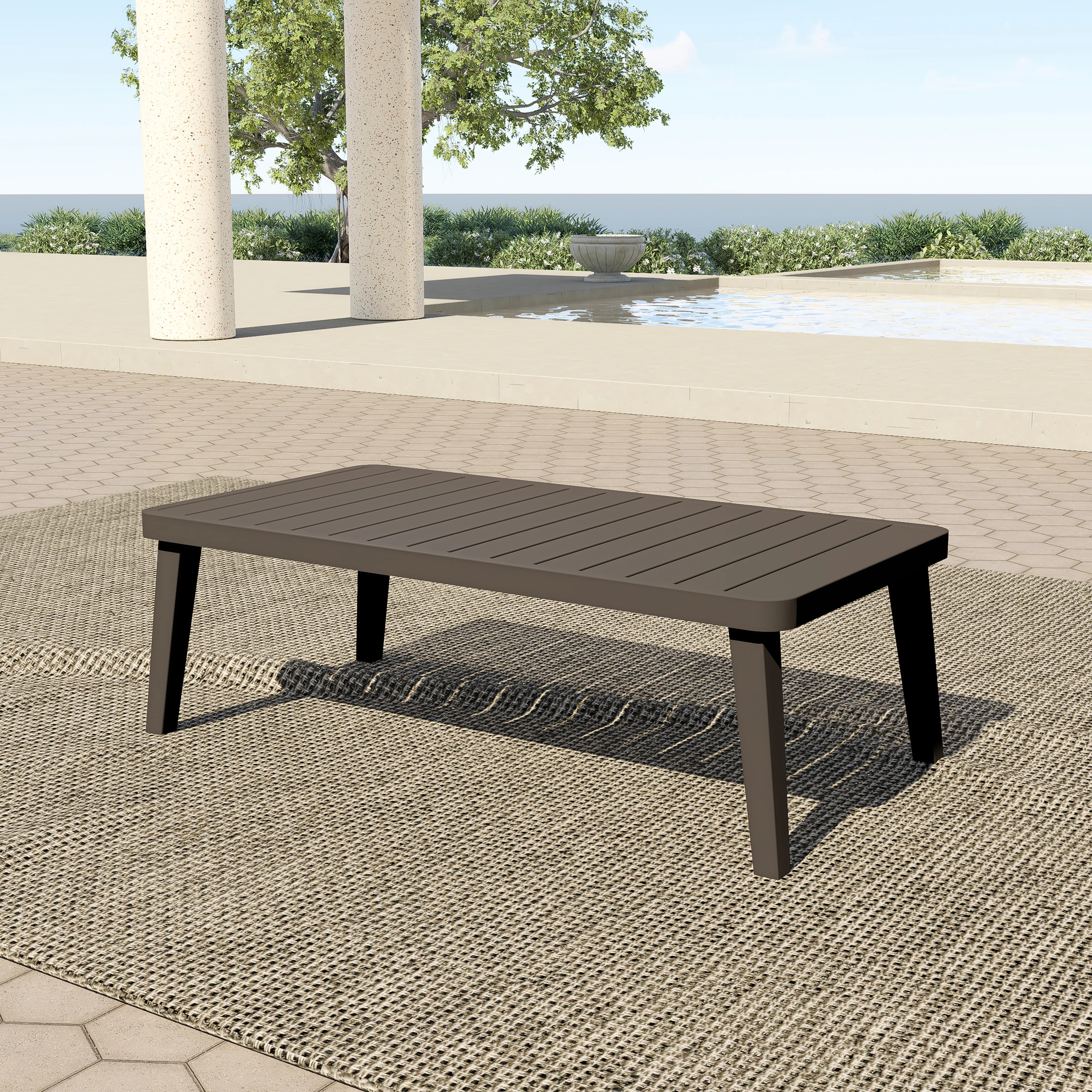 Genova Patio Coffee Table - Image 7