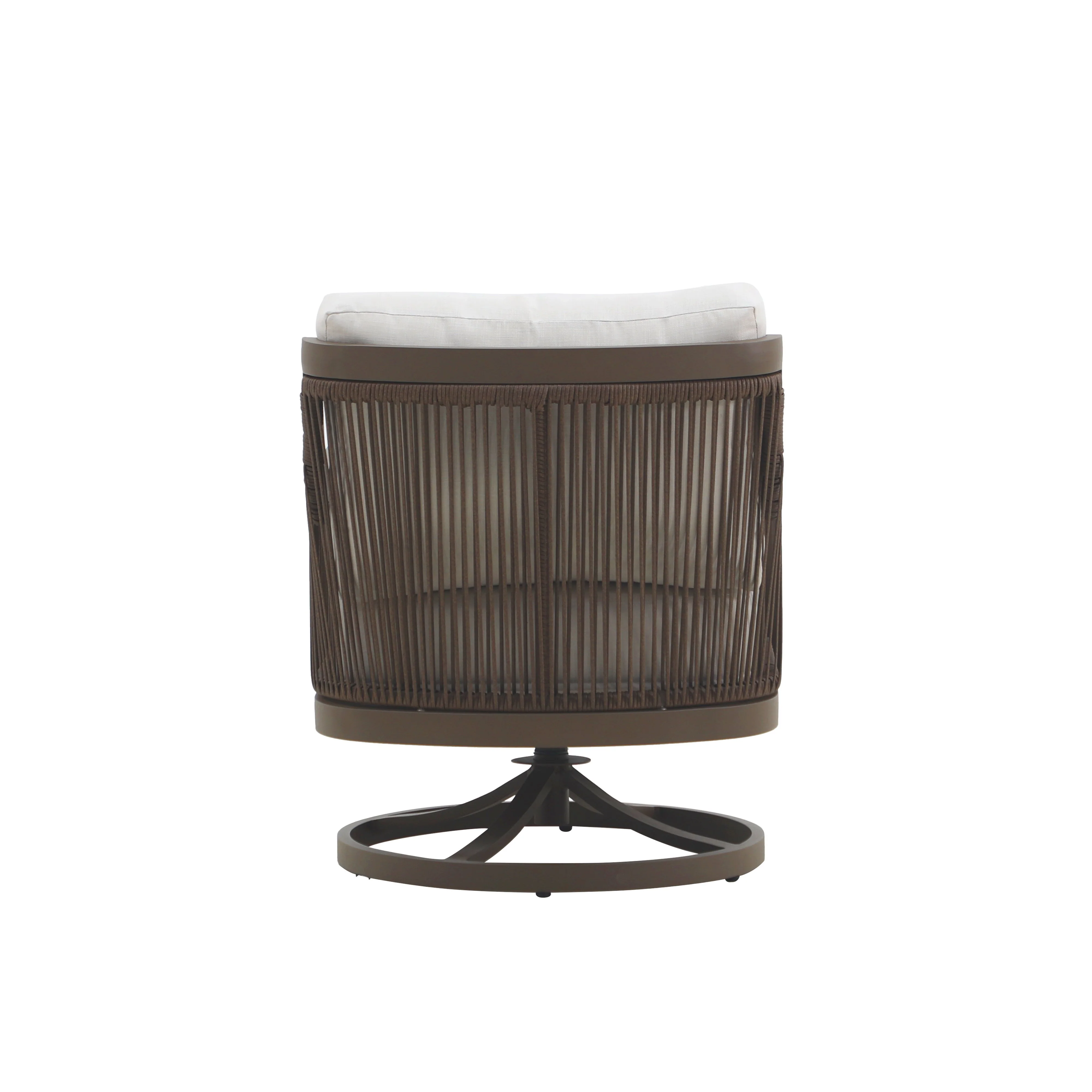 Genova Patio Swivel Club Chair W/Accent Pillow (2 Per Carton) - Image 5