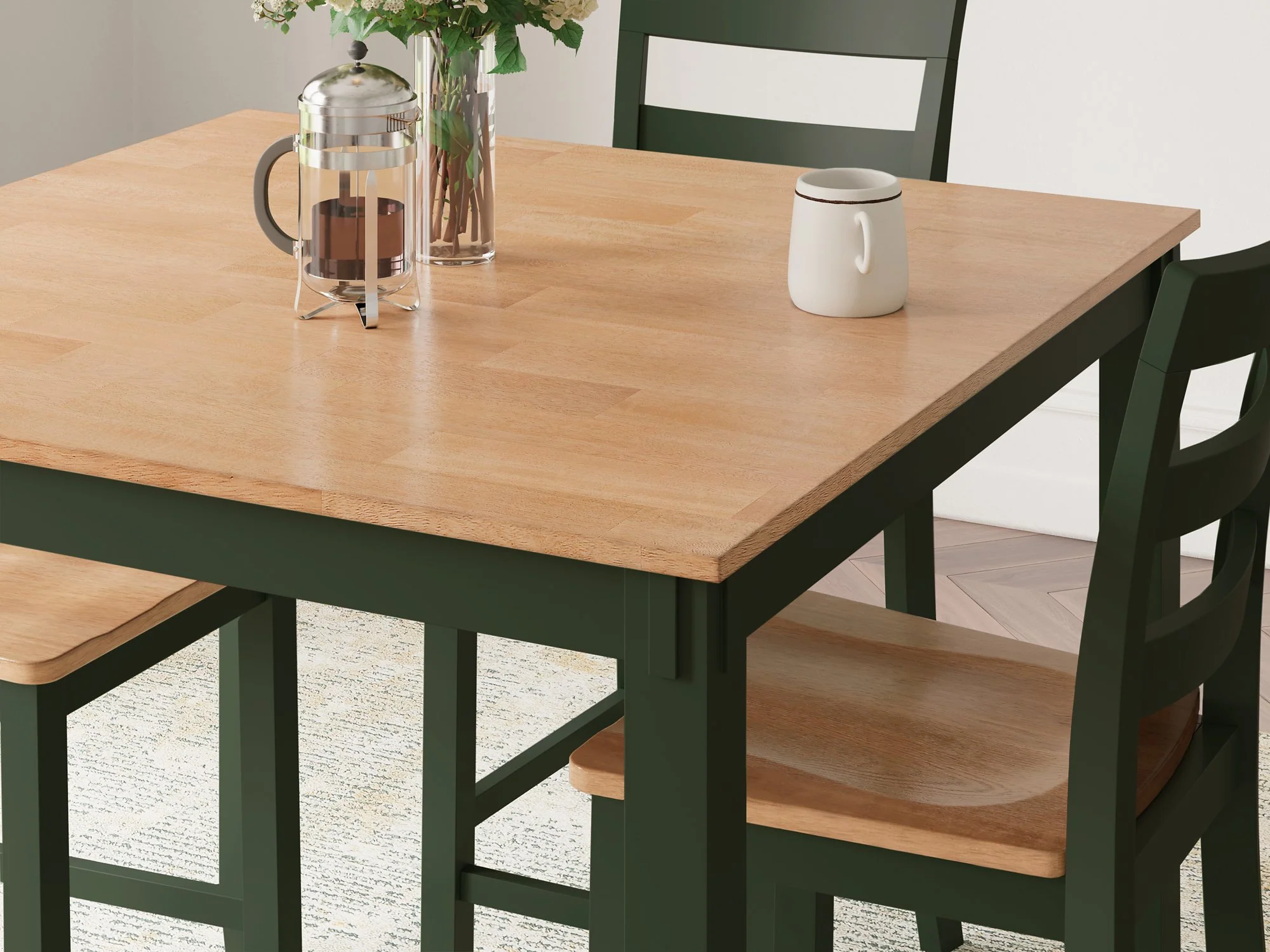 Gesthaven Counter Height Dining Table and 4 Barstools (Set of 5) - Image 14