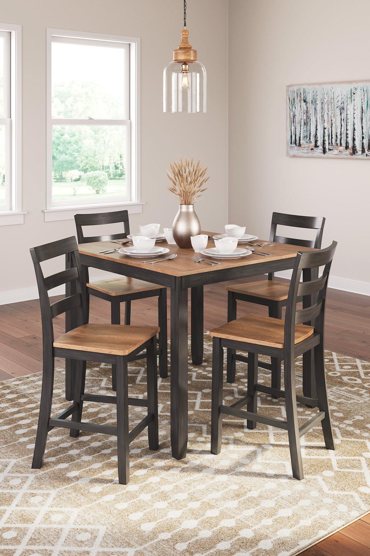 Gesthaven Counter Height Dining Table and 4 Barstools (Set of 5) - Image 5