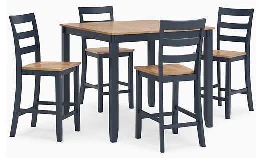 Gesthaven Counter Height Dining Table and 4 Barstools (Set of 5) - Image 7
