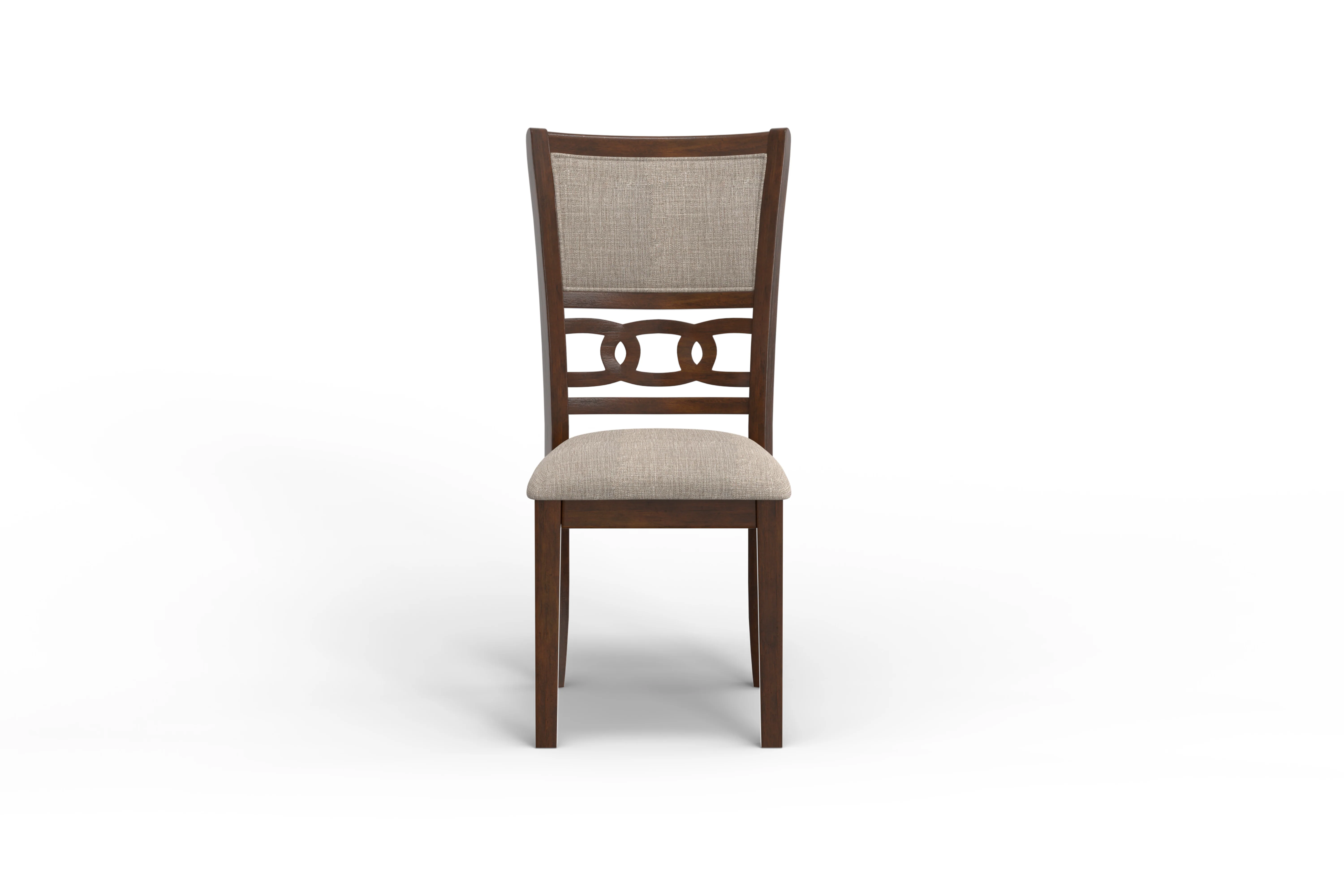 Gia 3 Pc 42" Drop Leaf Dining Table & 2 Chairs-Cherry - Image 3