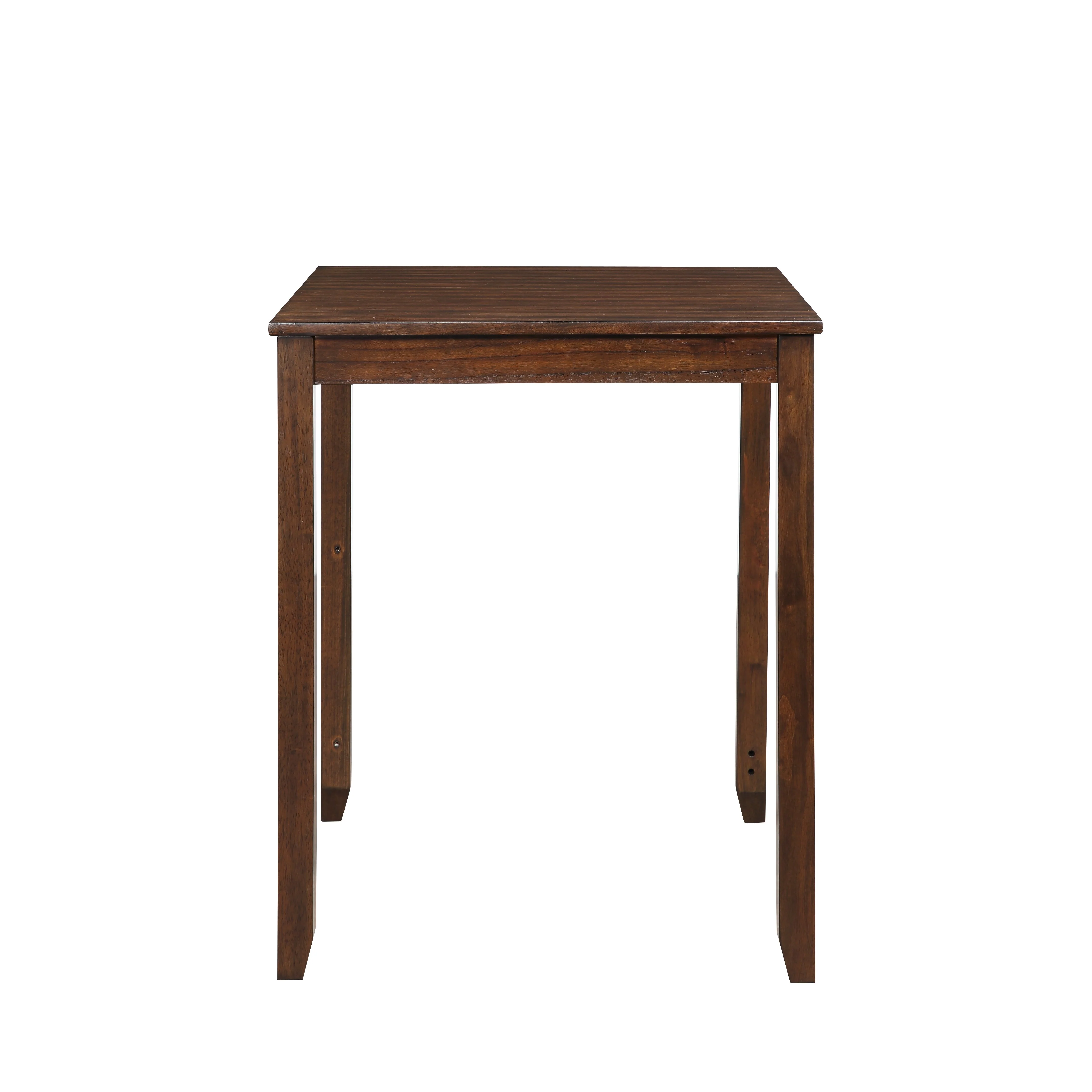 Gia 3 Pc 30" Storage Counter Table & 2 Chairs-Cherry - Image 6