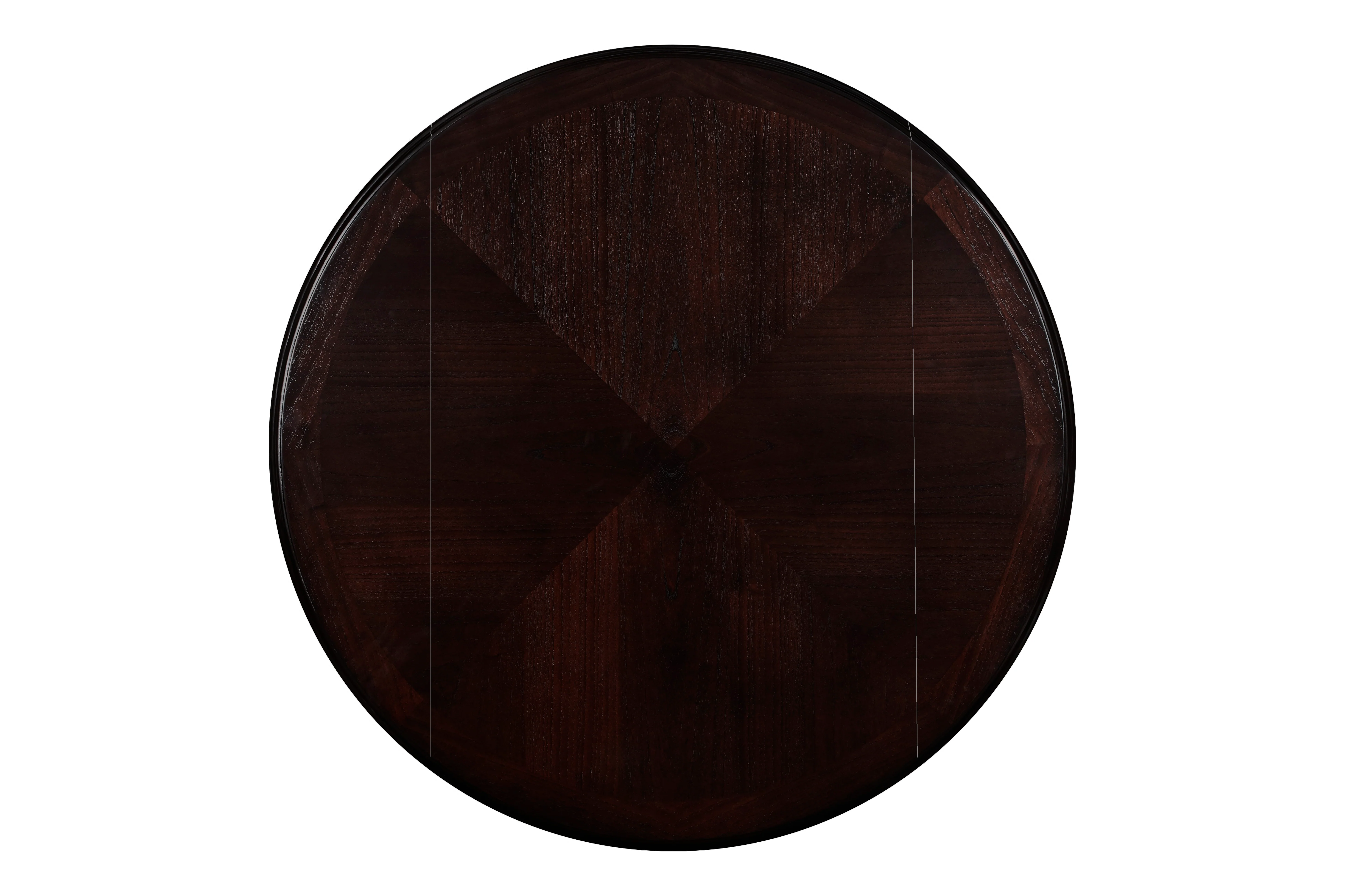 Gia 3 Pc 42" Drop Leaf Dining Table & 2 Chairs-Ebony - Image 7