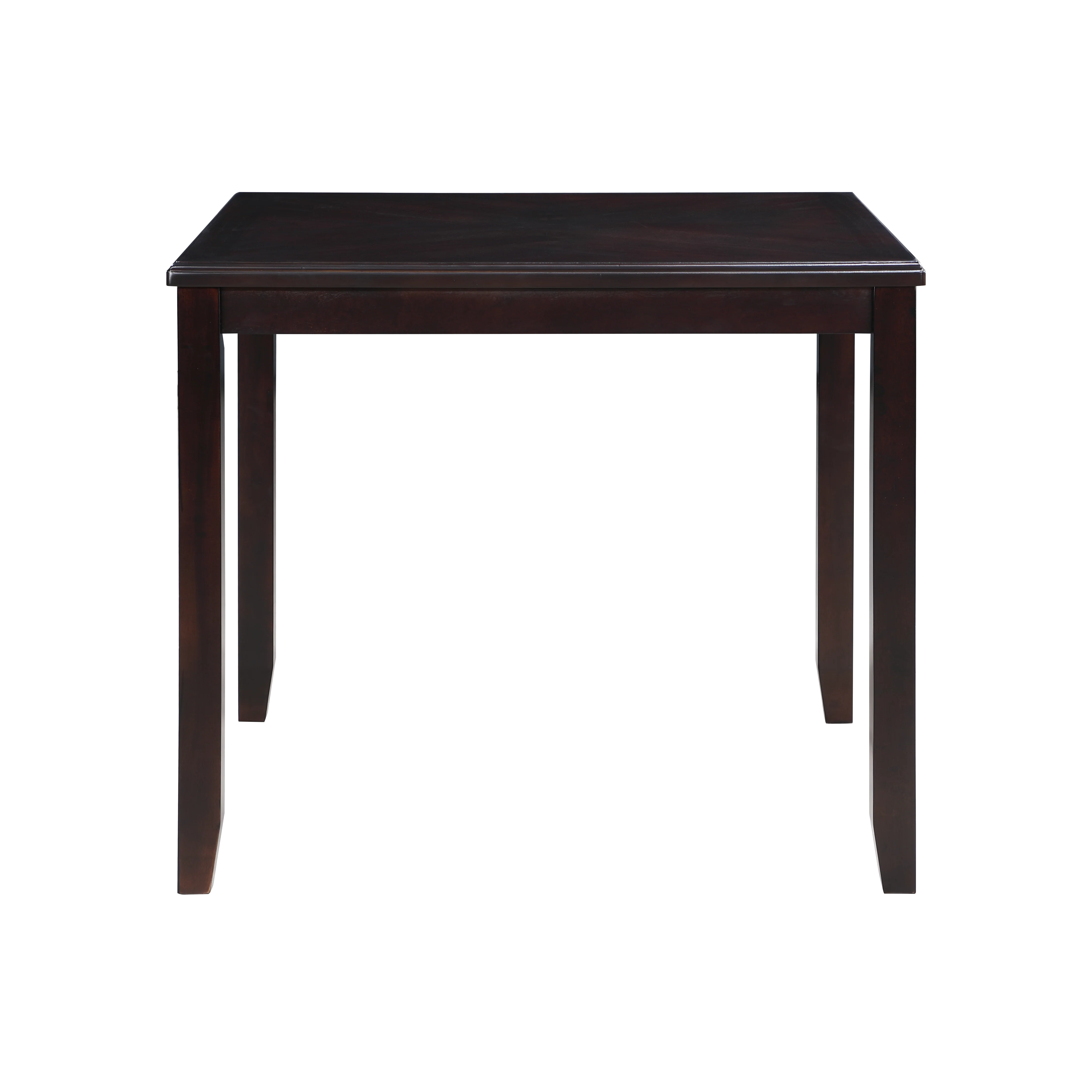 GIA 5PC 42" SQUARE COUNTER TABLE & 4 CHAIRS-EBONY - Image 4