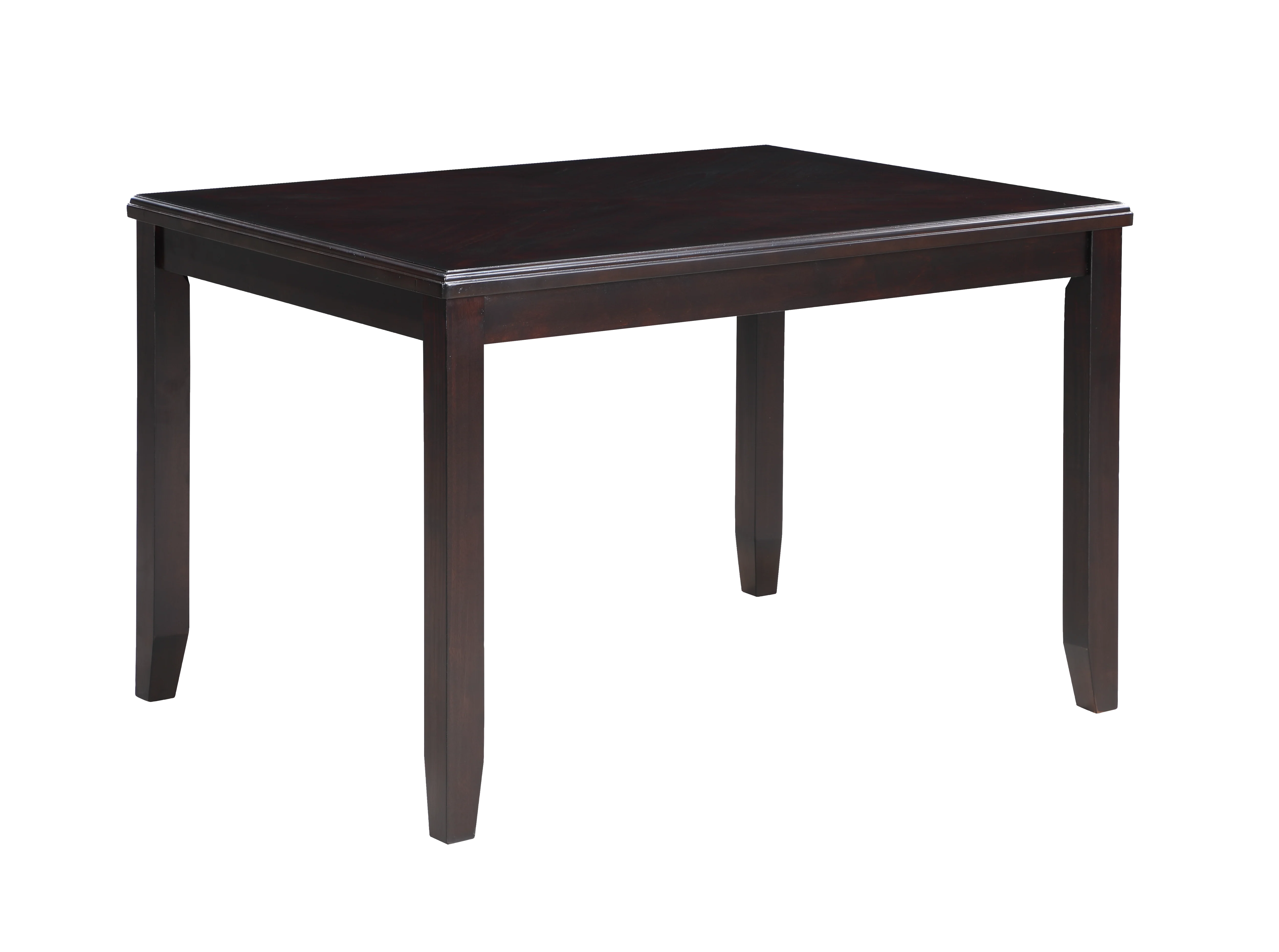 GIA 5PC 48" RECT. DINING TABLE & 4 CHAIRS-EBONY - Image 3
