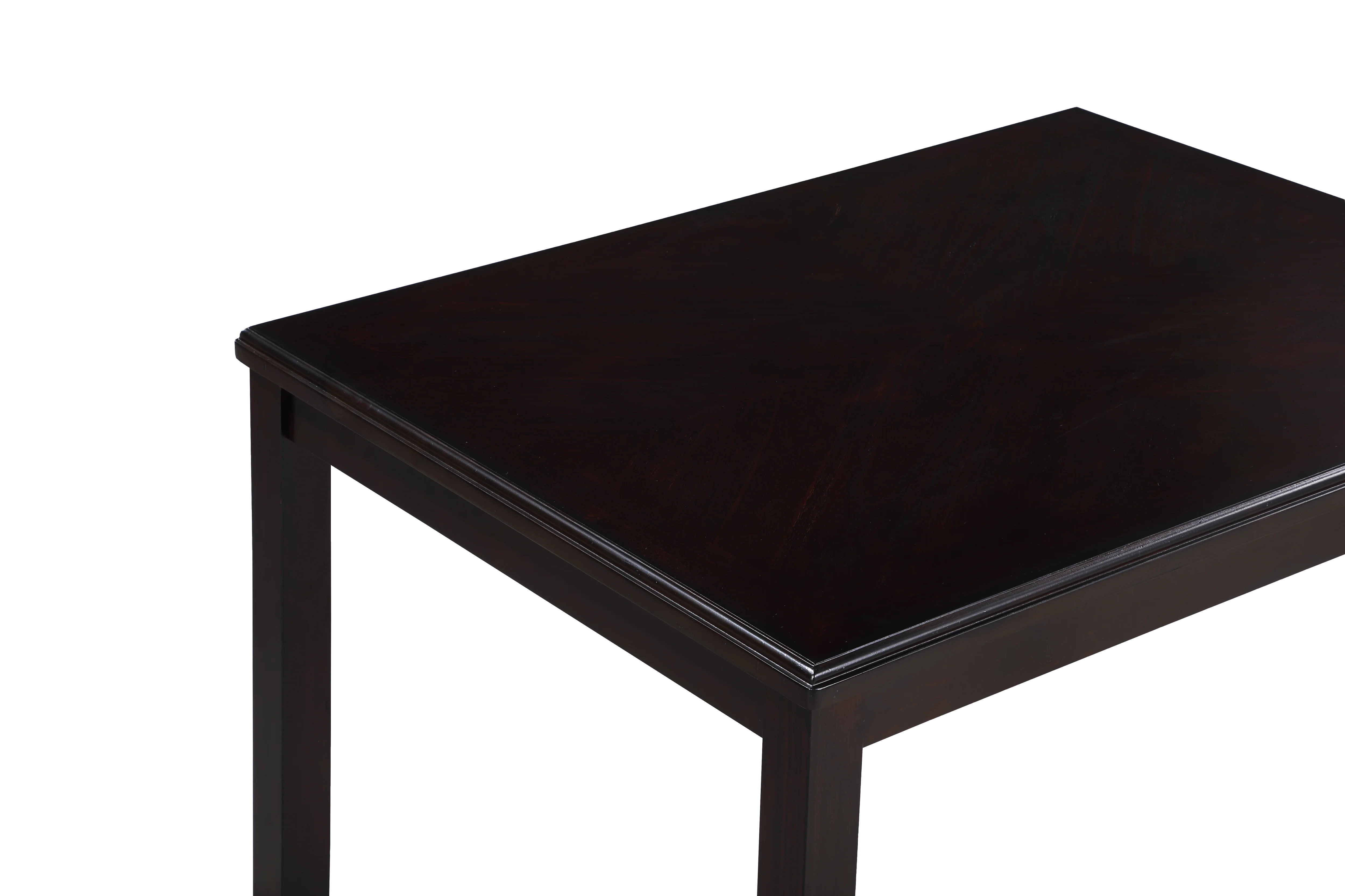 GIA 5PC 48" RECT. DINING TABLE & 4 CHAIRS-EBONY - Image 7