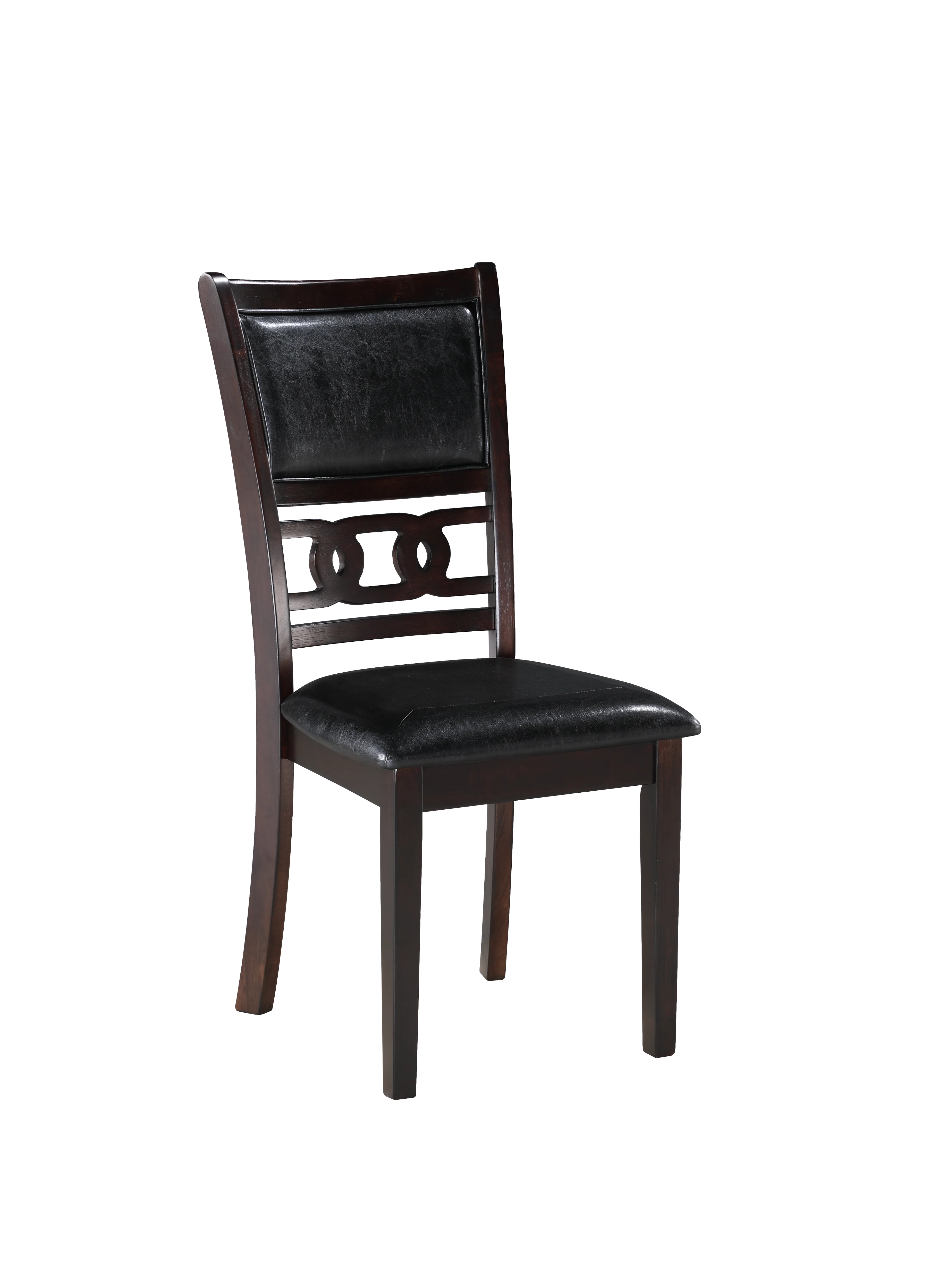 GIA 5PC 48" RECT. DINING TABLE & 4 CHAIRS-EBONY - Image 8