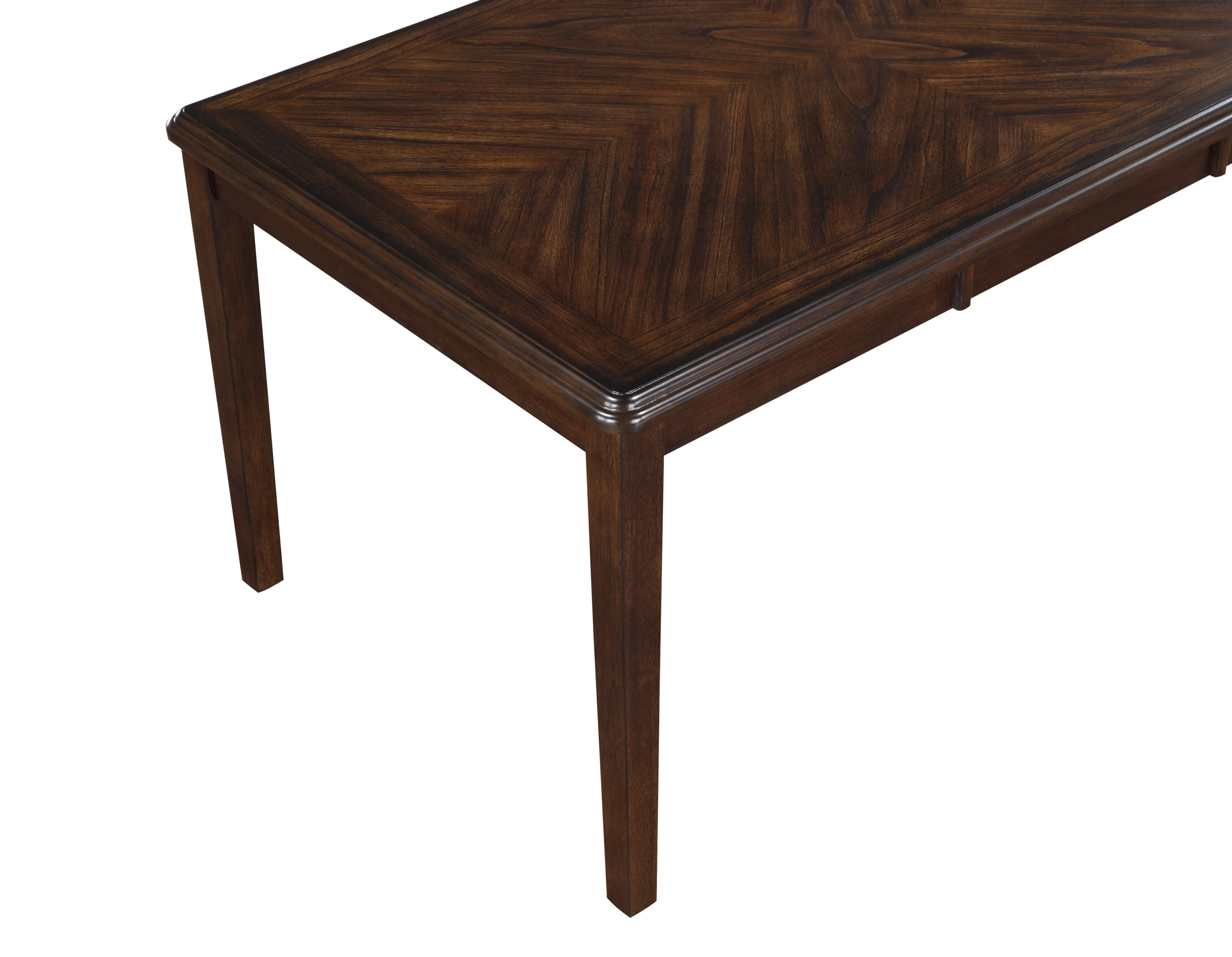Gia 5 Pc 60" Dining Table & 4 Chairs-Cherry - Image 6