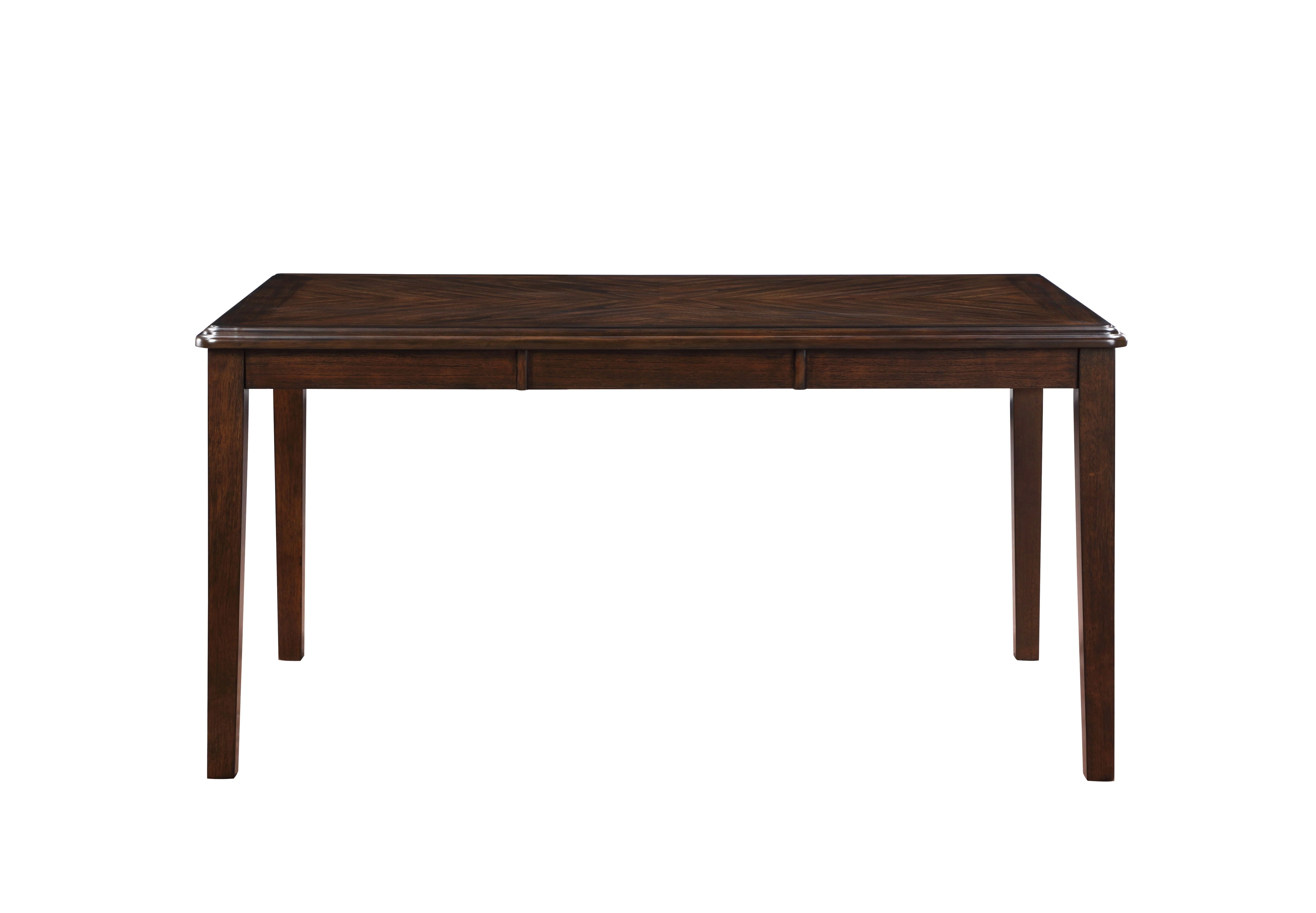 Gia 5 Pc 60" Dining Table & 4 Chairs-Cherry - Image 7