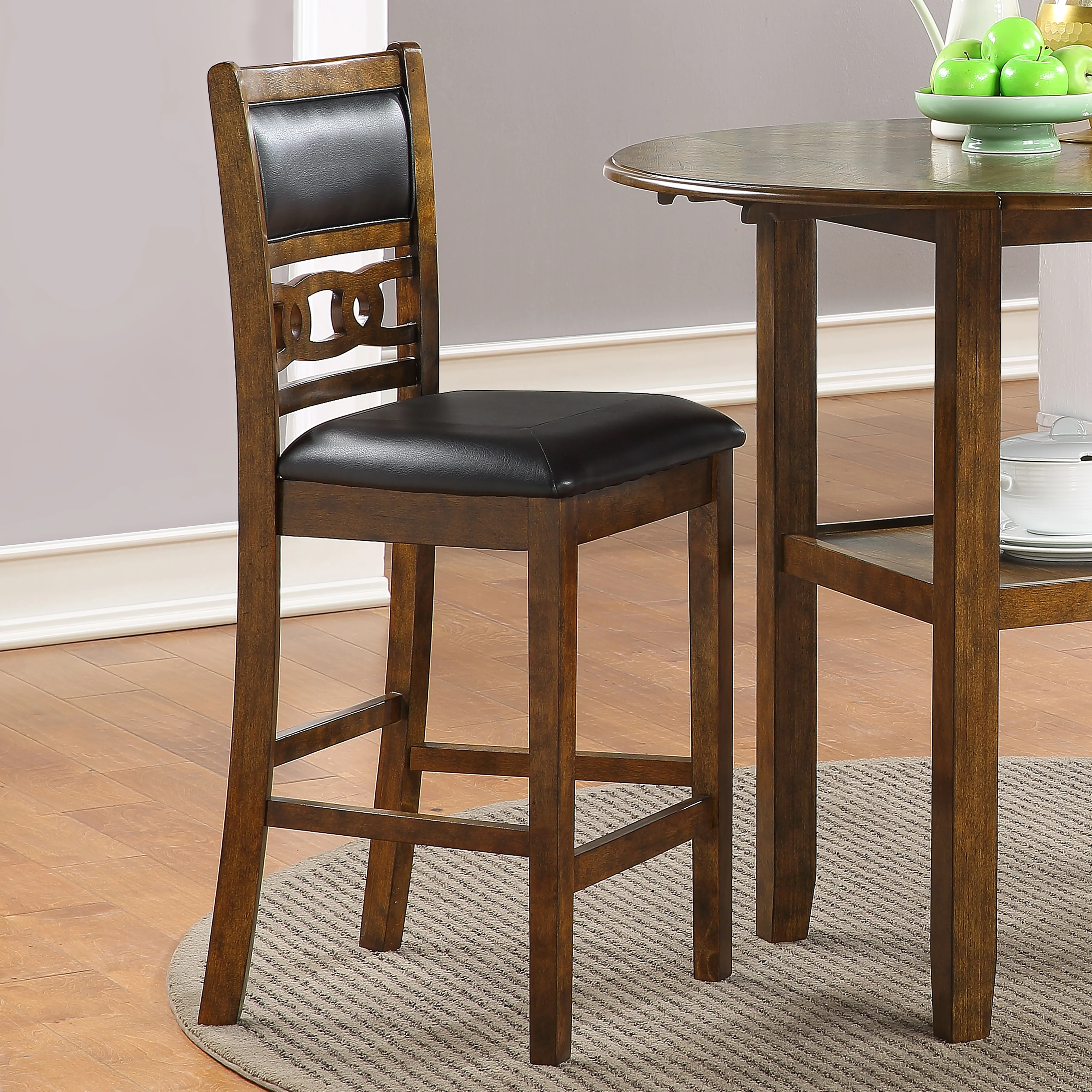 Gia Counter Chairs (2/Ctn)-Brown - Image 7