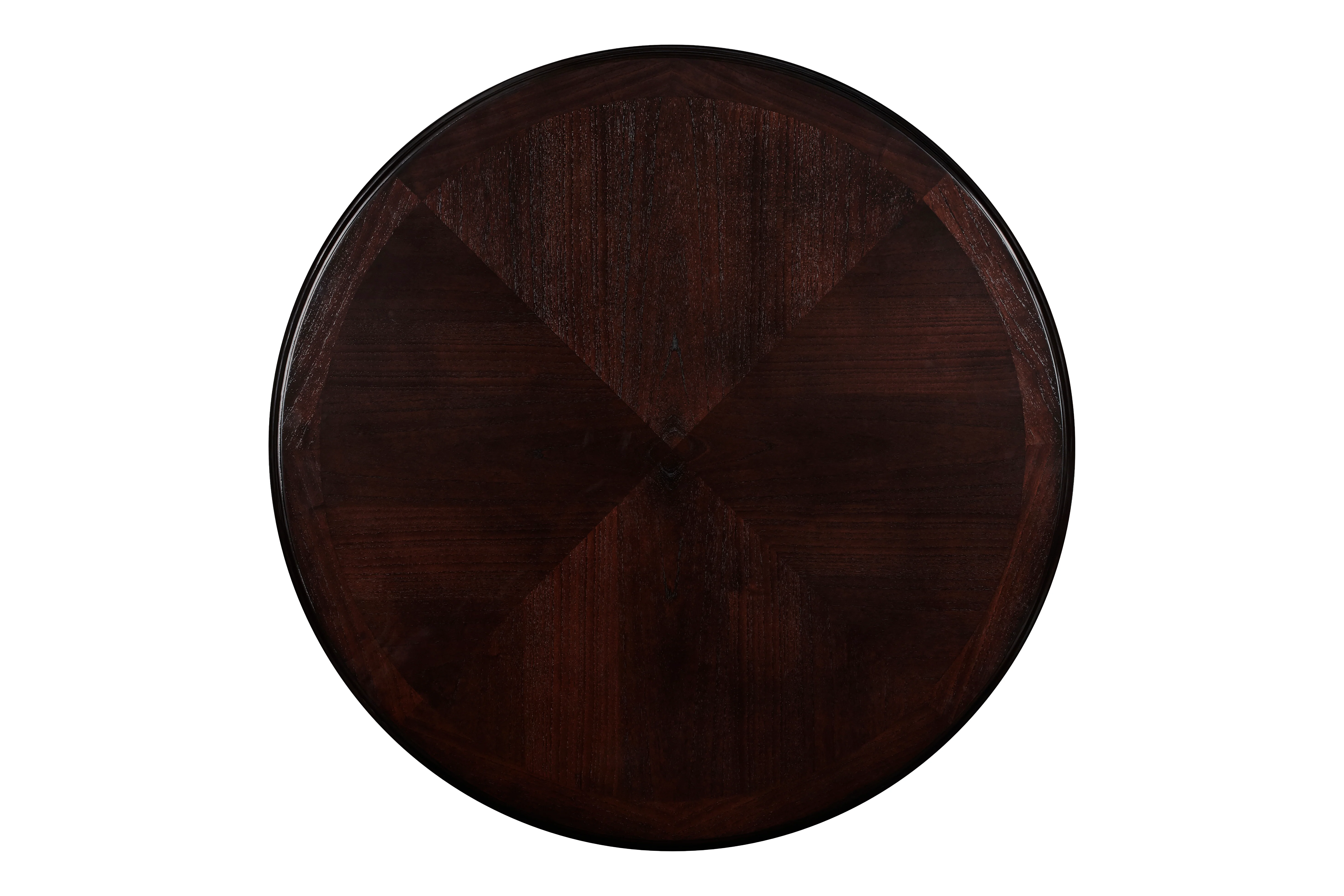 Gia 5 Pc 47" Round Dining Table & 4 Chairs-Ebony - Image 5