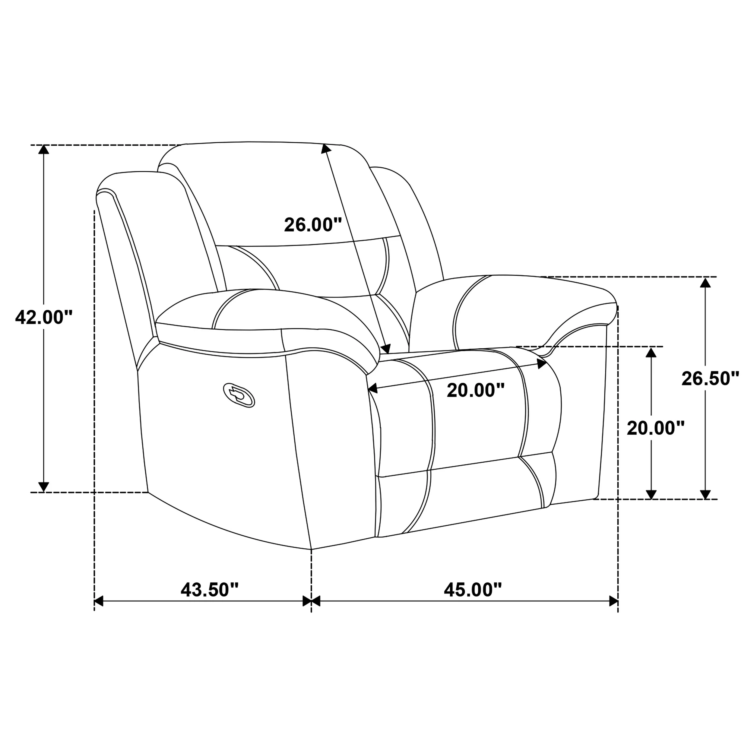 Gilson Glider Recliner - Image 11