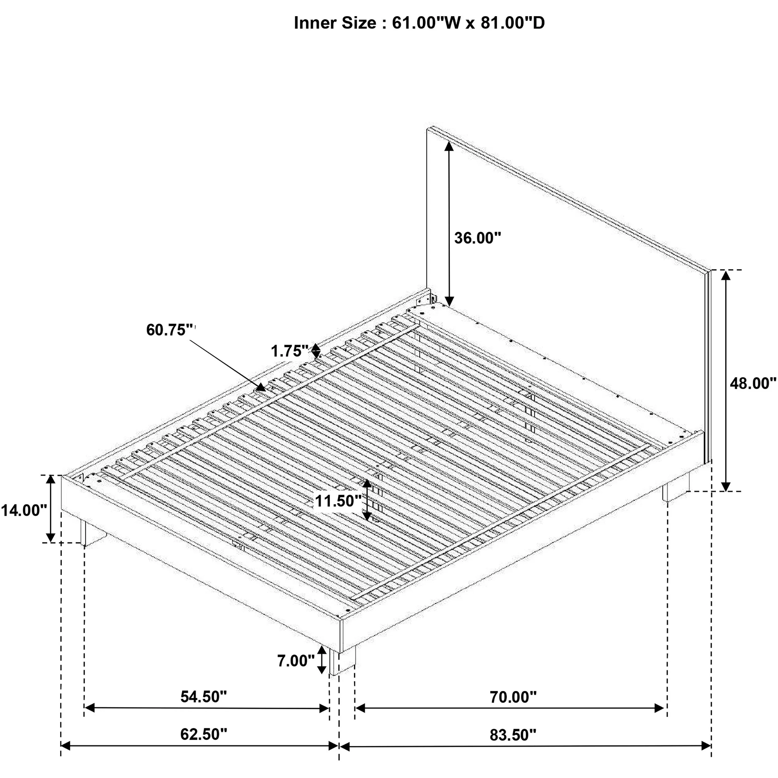 Glenwood Panel Platform Bed - Image 10