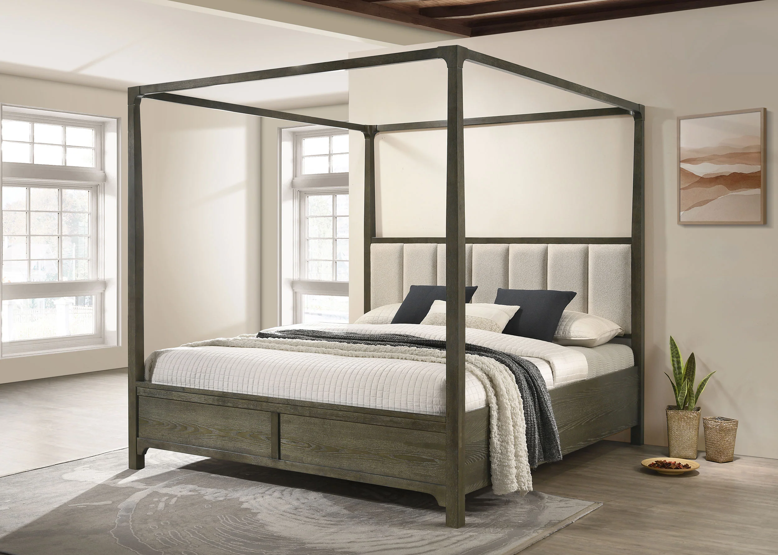 Gran Park Canopy Panel Bed - Image 24