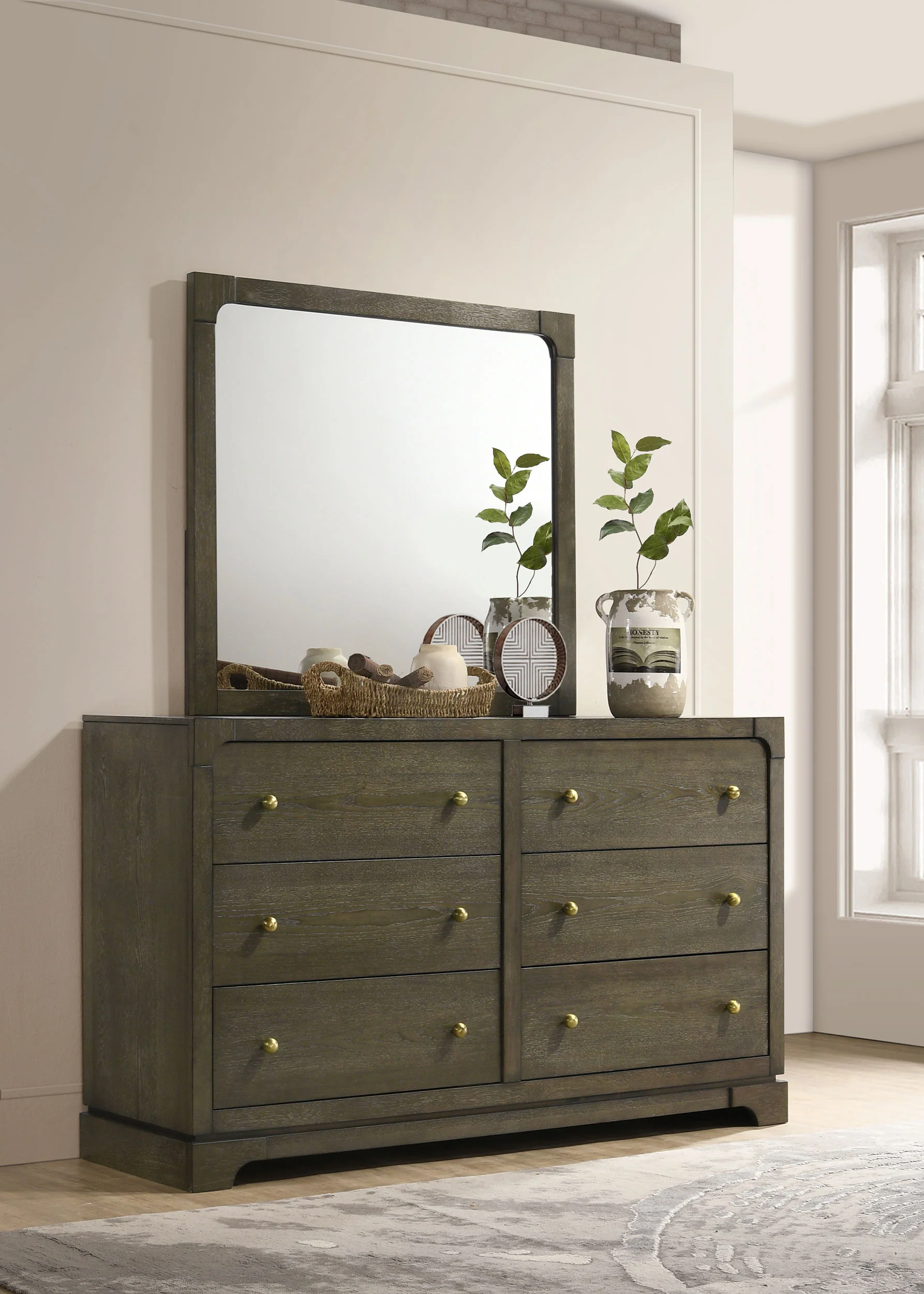 Gran Park Dresser with Mirror - Image 2