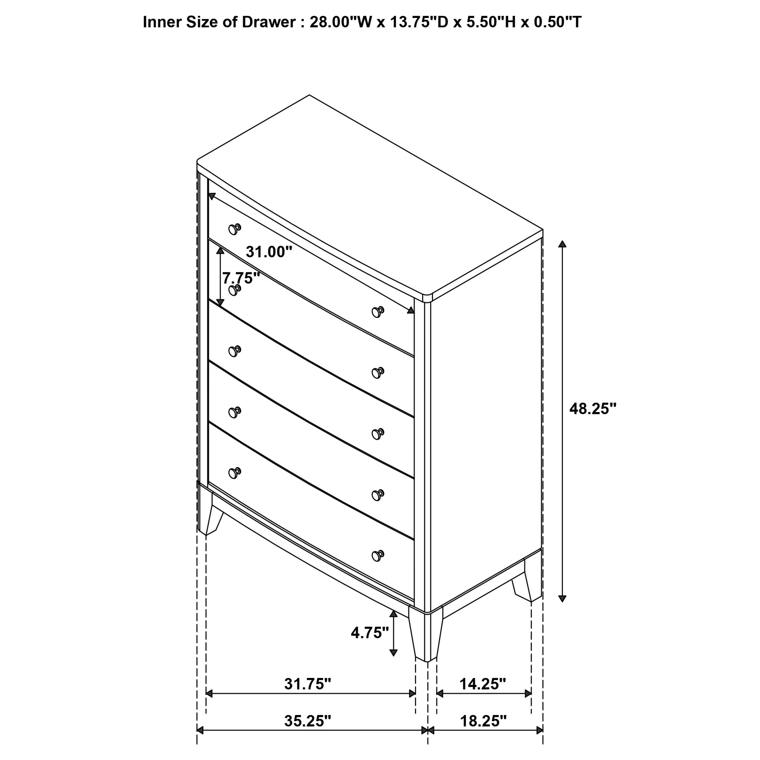 Granada Chest of Drawers - Image 12