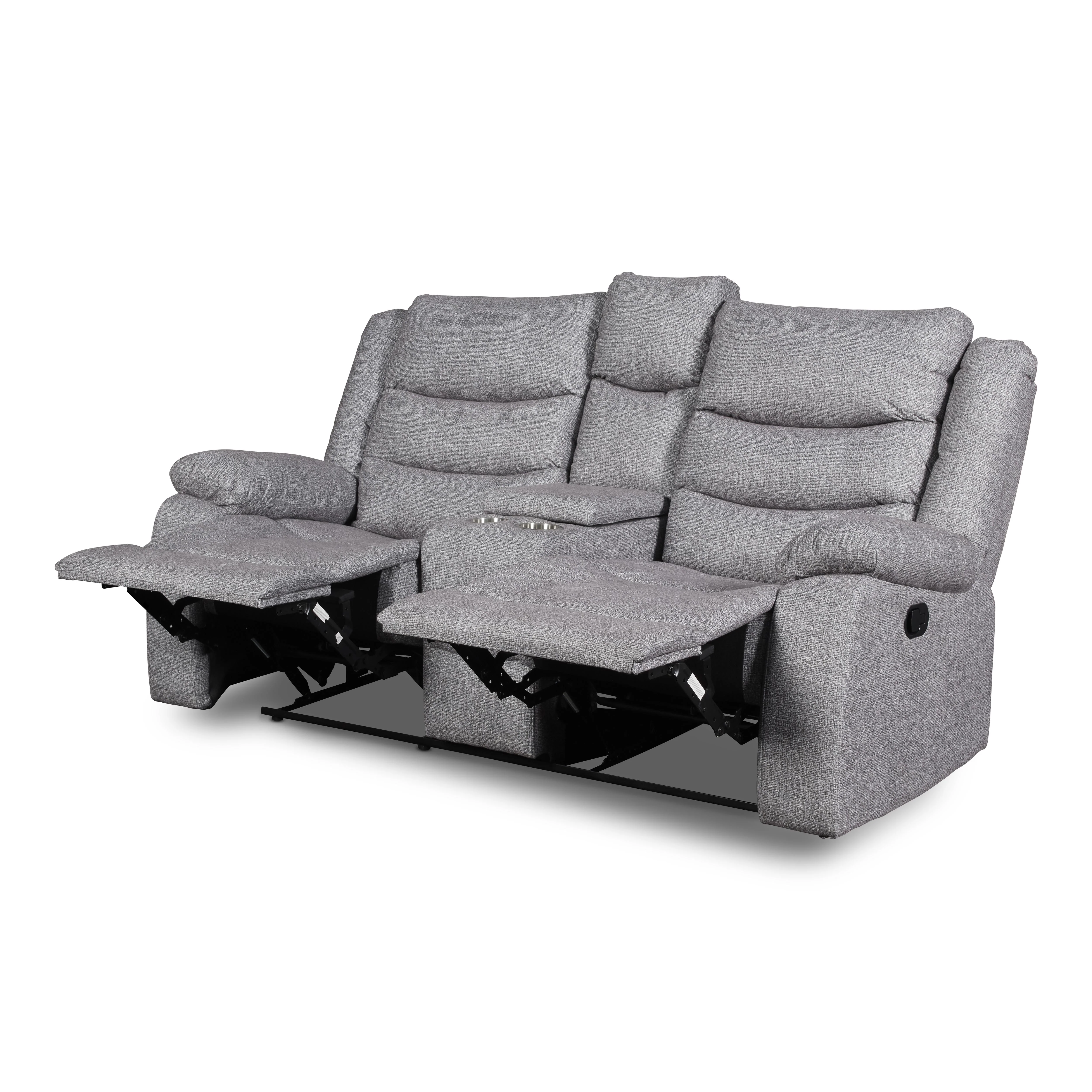 GRANADA CONSOLE LOVESEAT-GRAY - Image 2