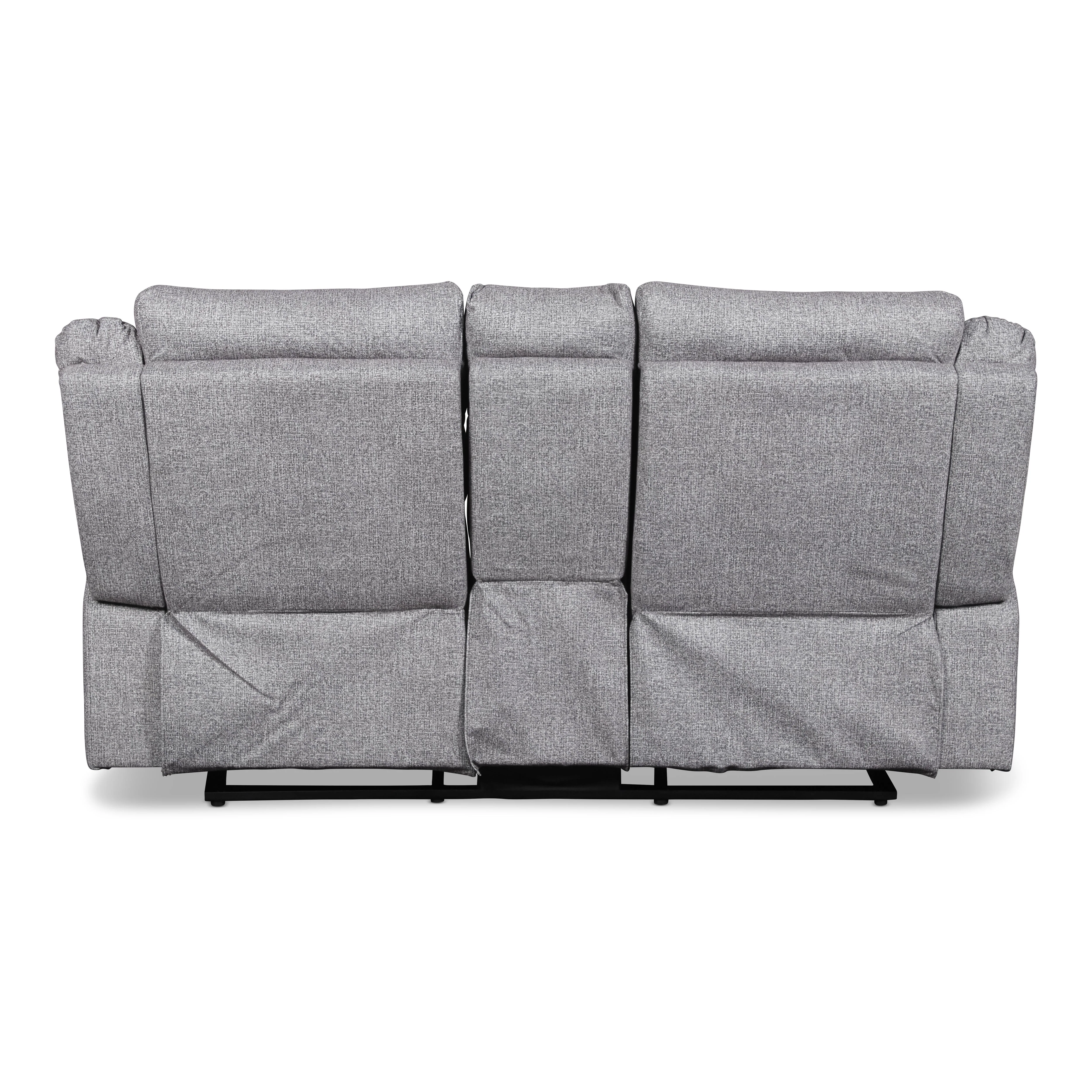 GRANADA CONSOLE LOVESEAT-GRAY - Image 8
