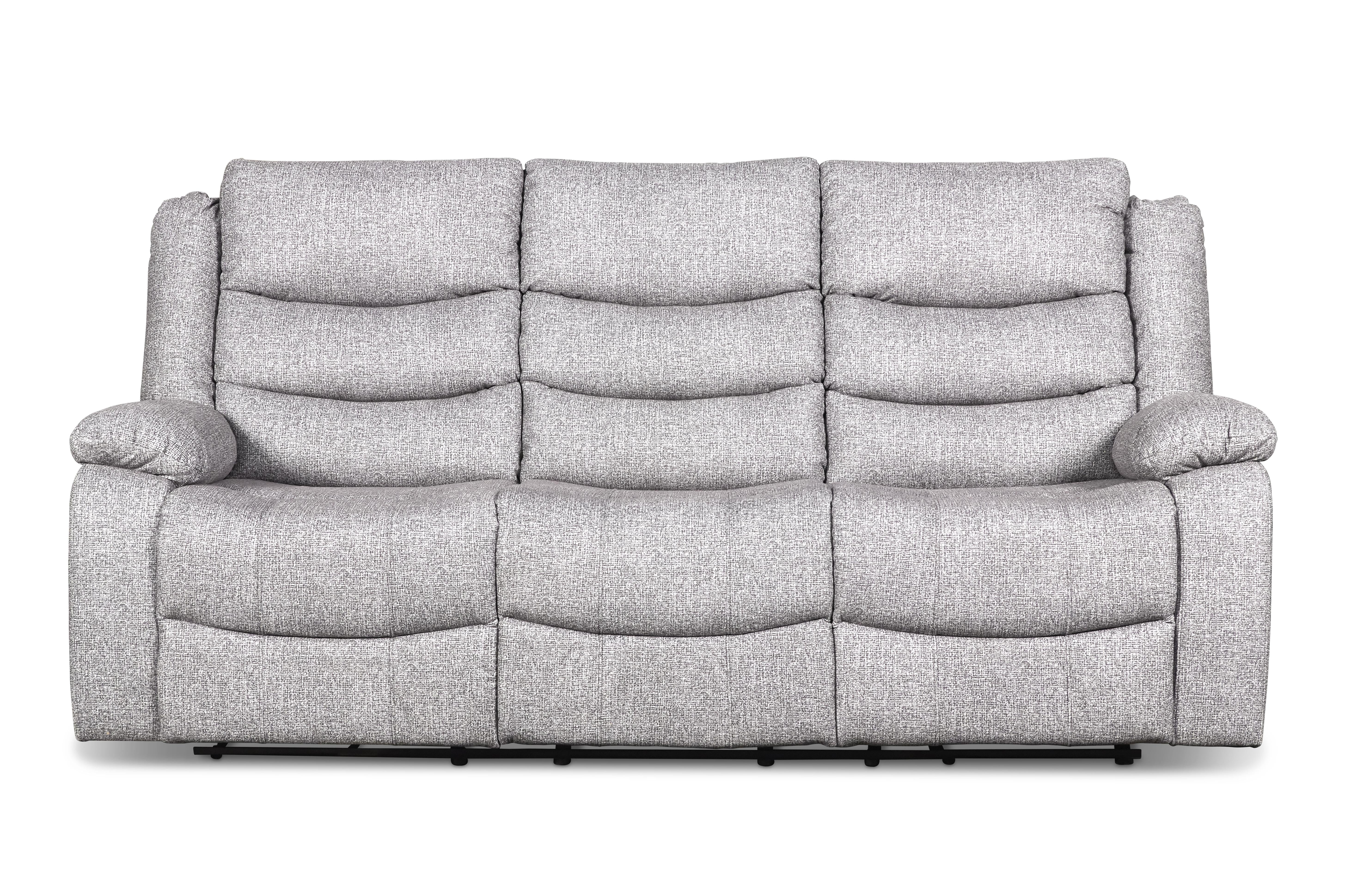 GRANADA DUAL RECLINER SOFA-GRAY - Image 2
