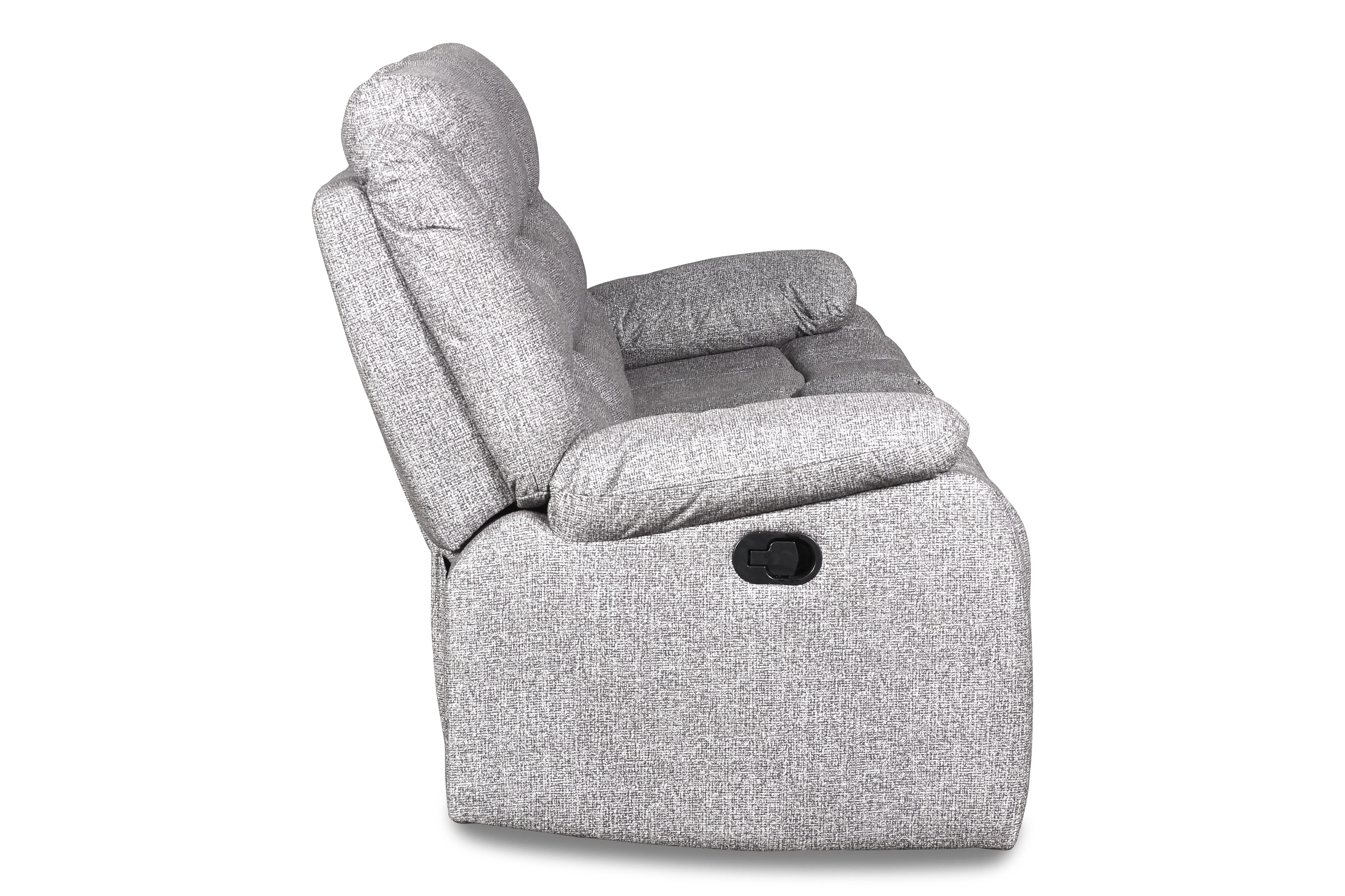 GRANADA DUAL RECLINER SOFA-GRAY - Image 5