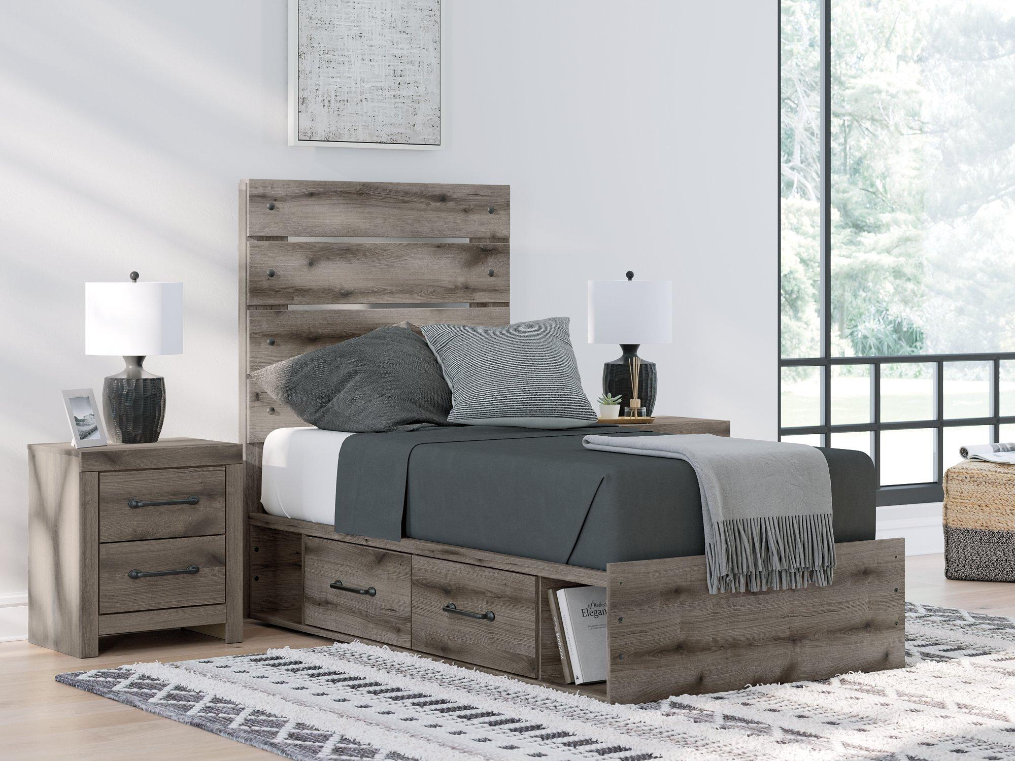Graystorm Bed with Storage - Image 2