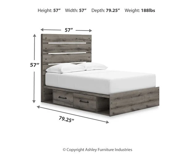 Graystorm Bed with Storage - Image 28