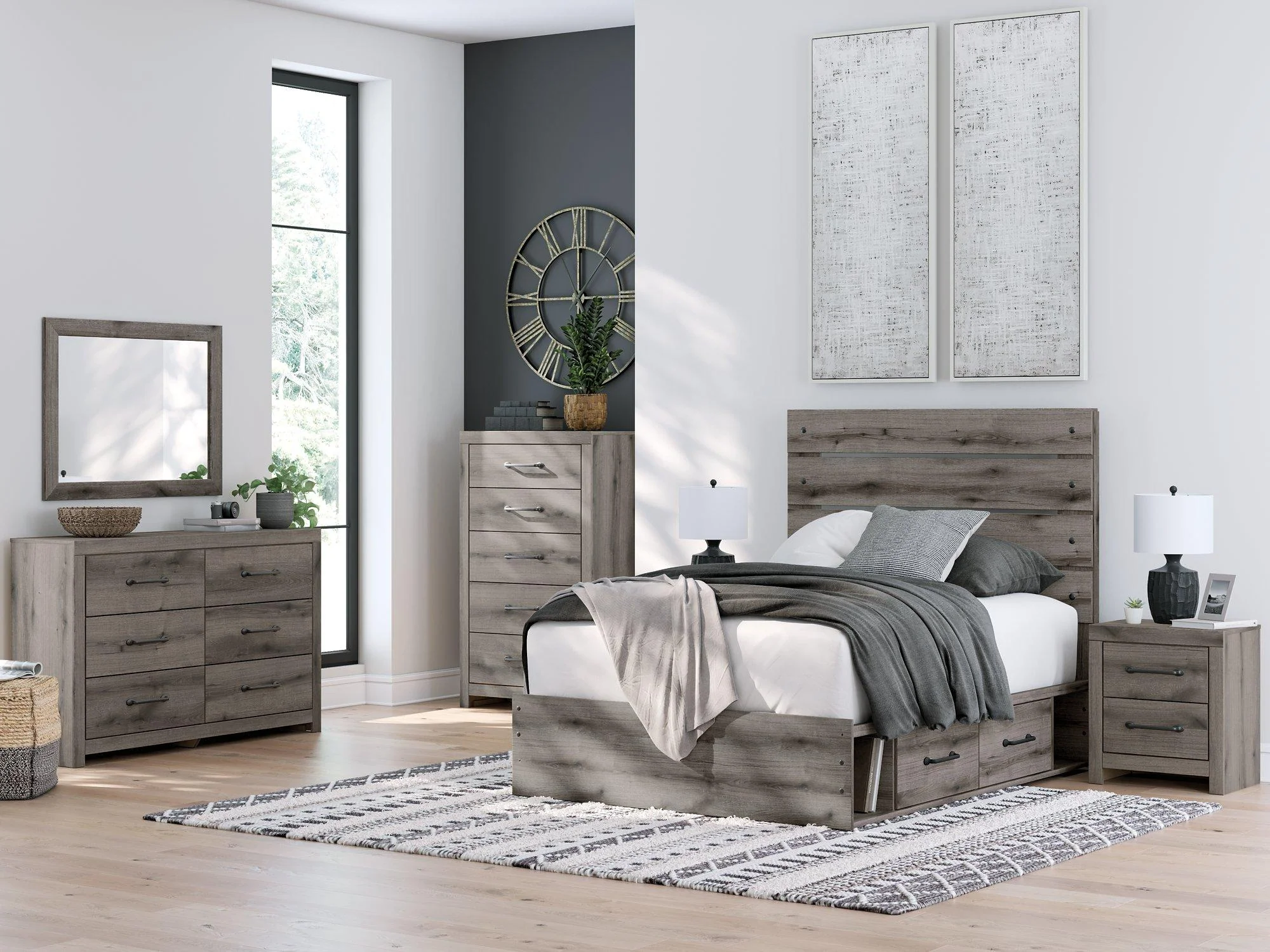 Graystorm Bed with Storage - Image 36