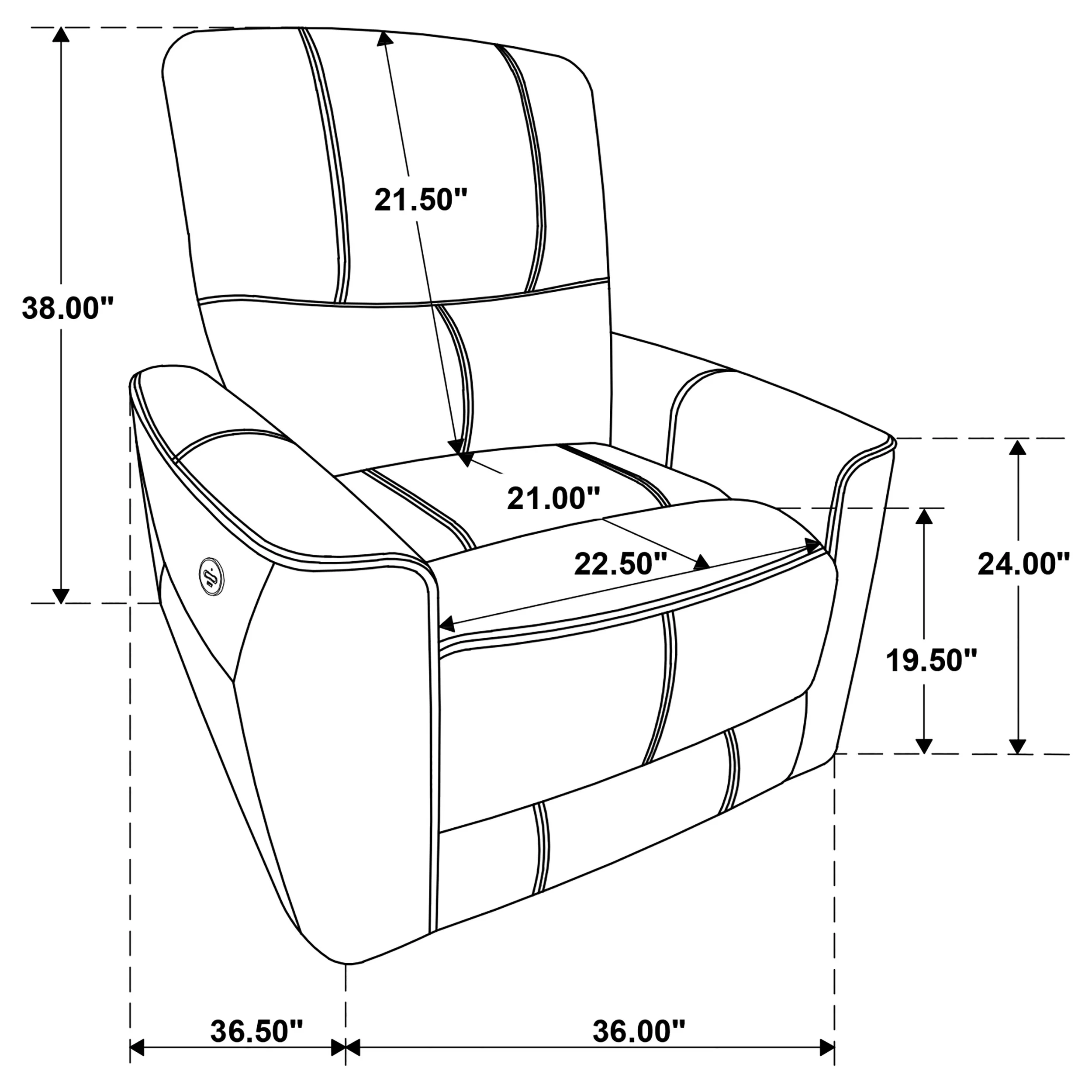 Greenfield Power Recliner - Image 10