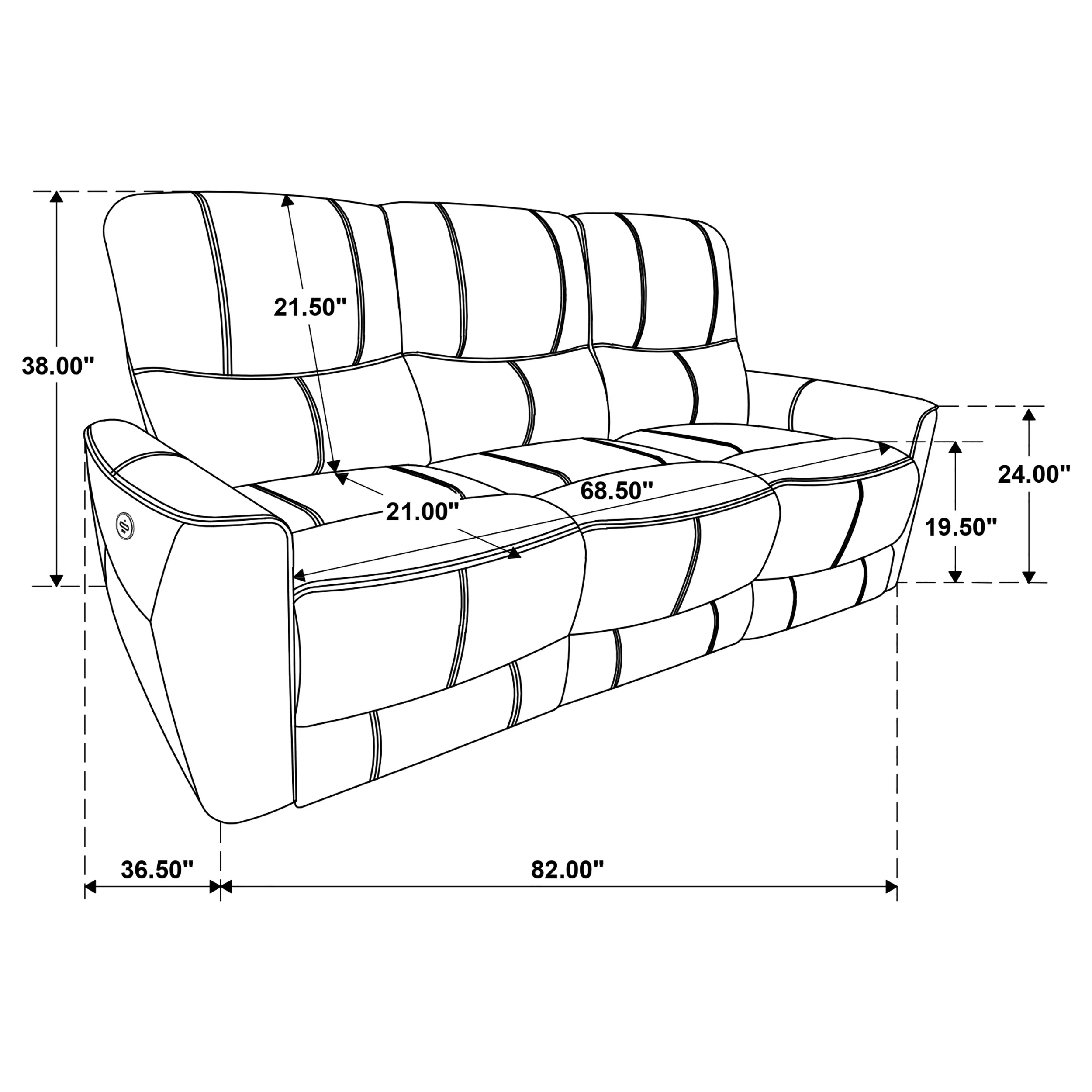Greenfield Power Reclining Sofa - Image 10