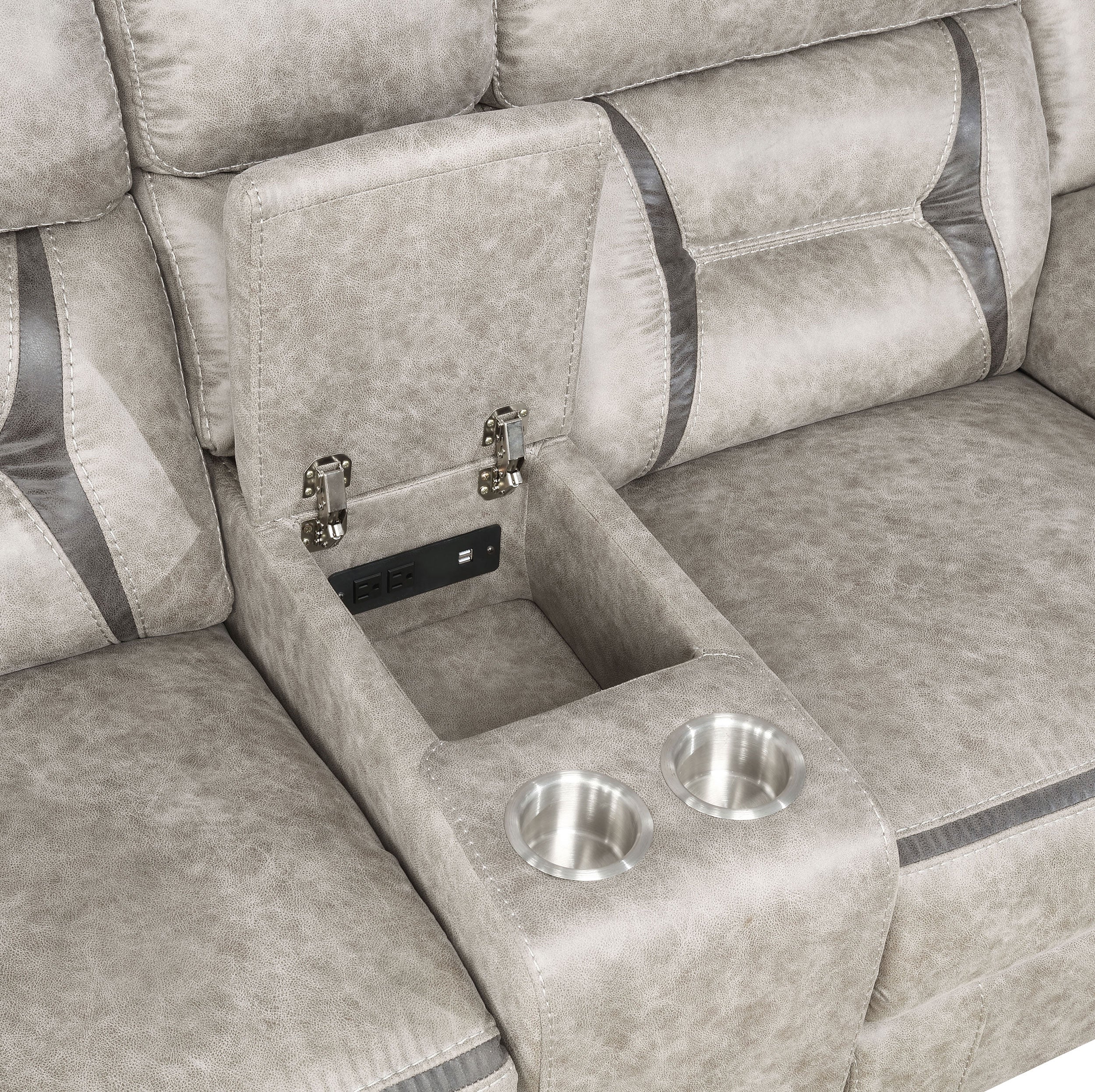 Greer Reclining Sofa Set - Image 7