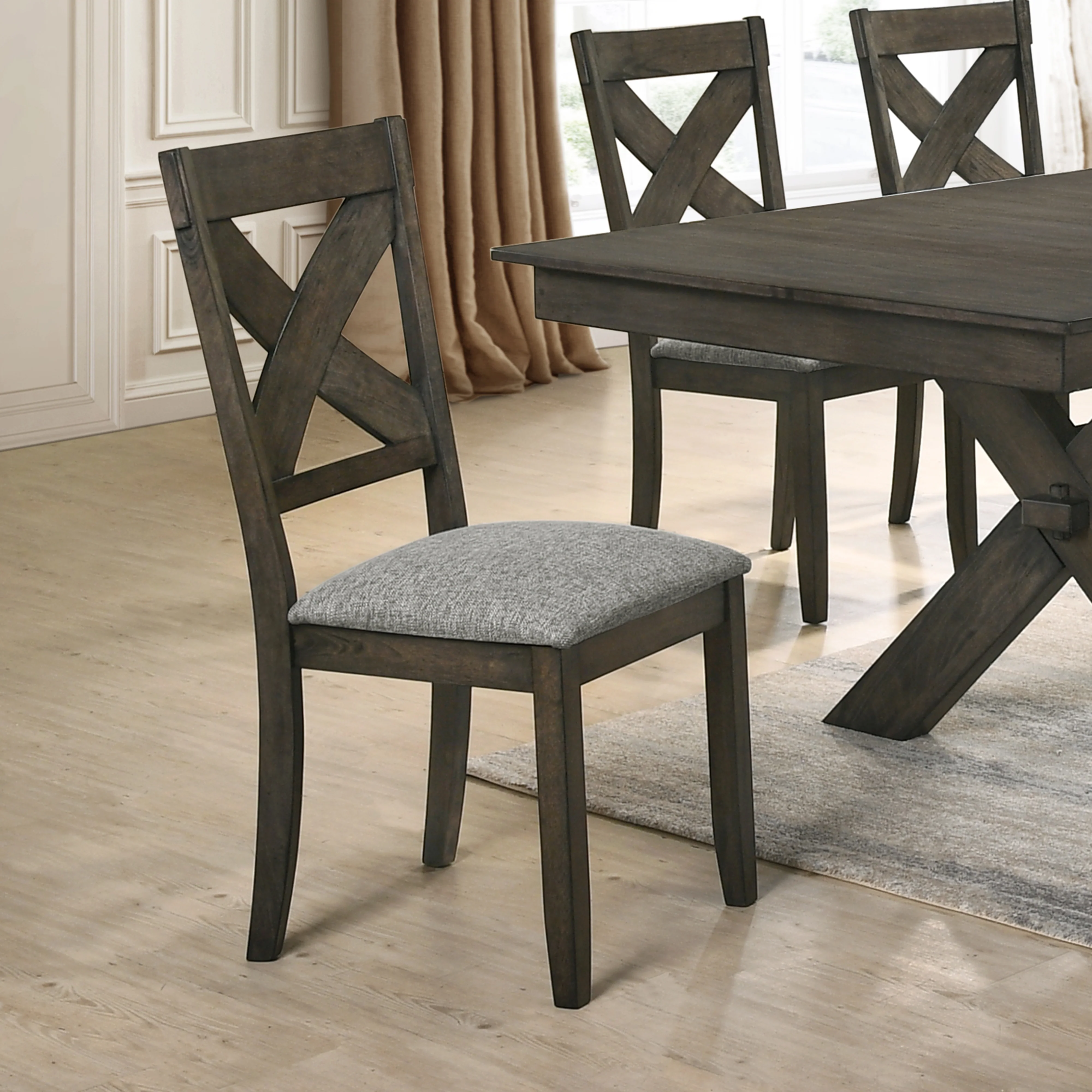 Gulliver Side Chair-Rustic Brown - Image 8