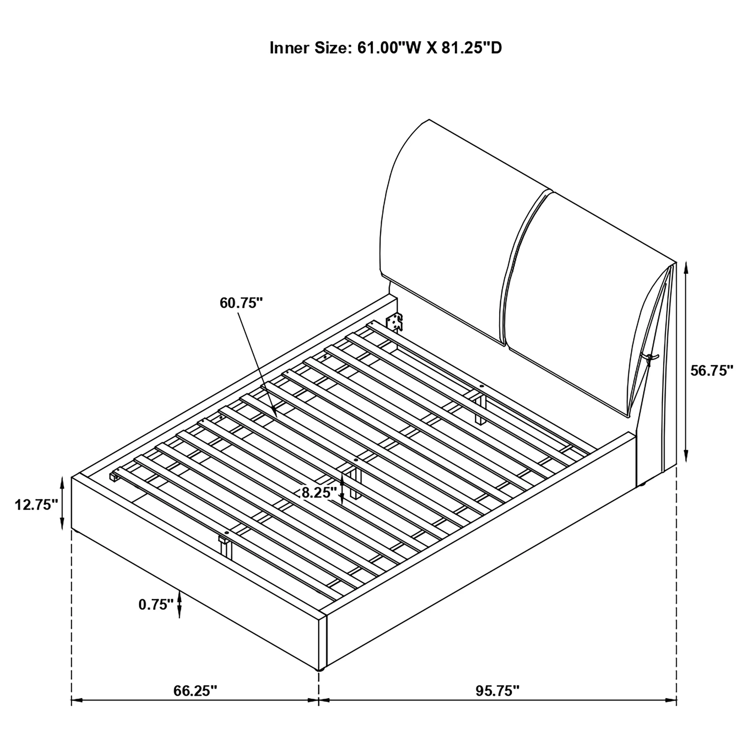 Gwendoline Panel Platform Bed - Image 13
