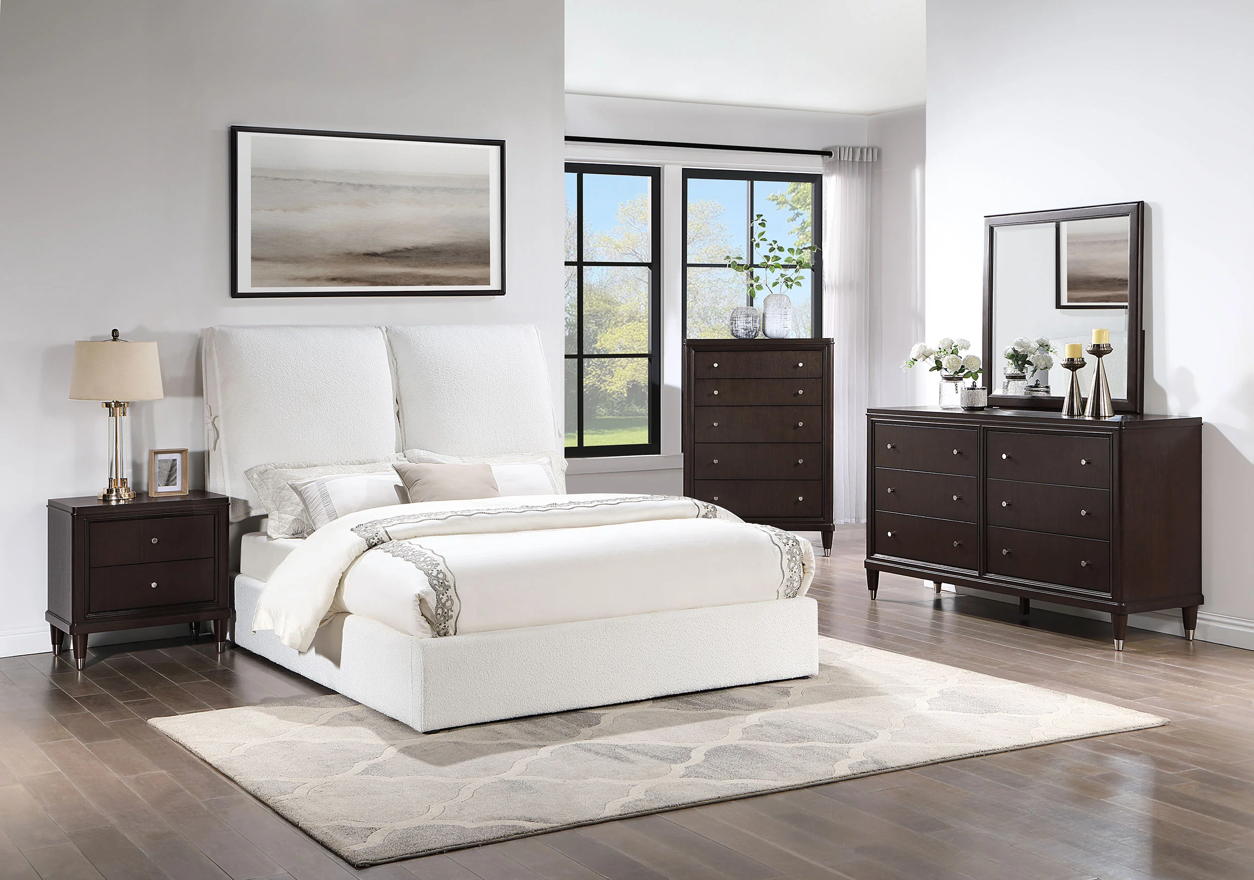 Gwendoline Panel Platform Bed - Image 14