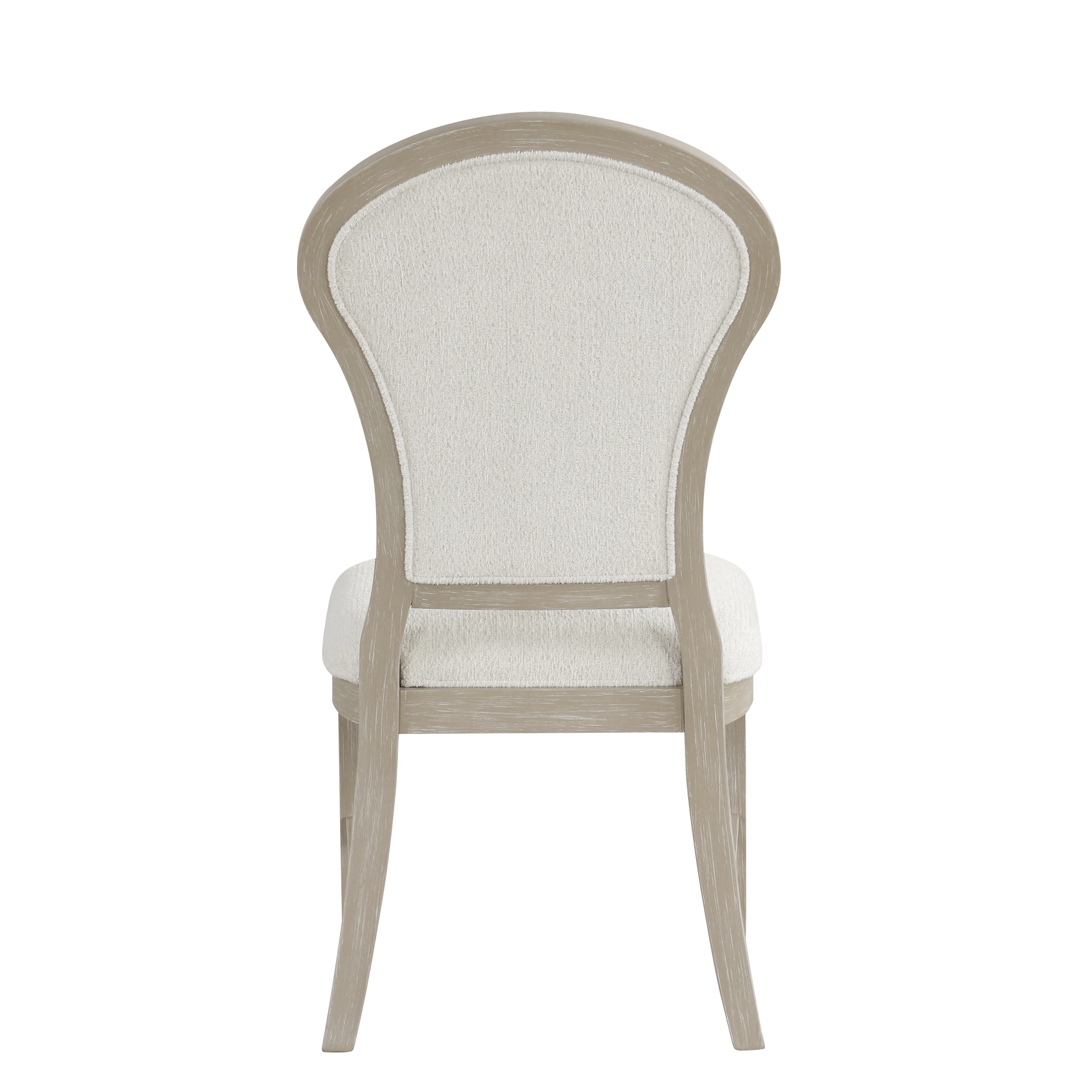 Gwendolyn Dining Side Chair (2 Per Carton)-Cerused Taupe - Image 4